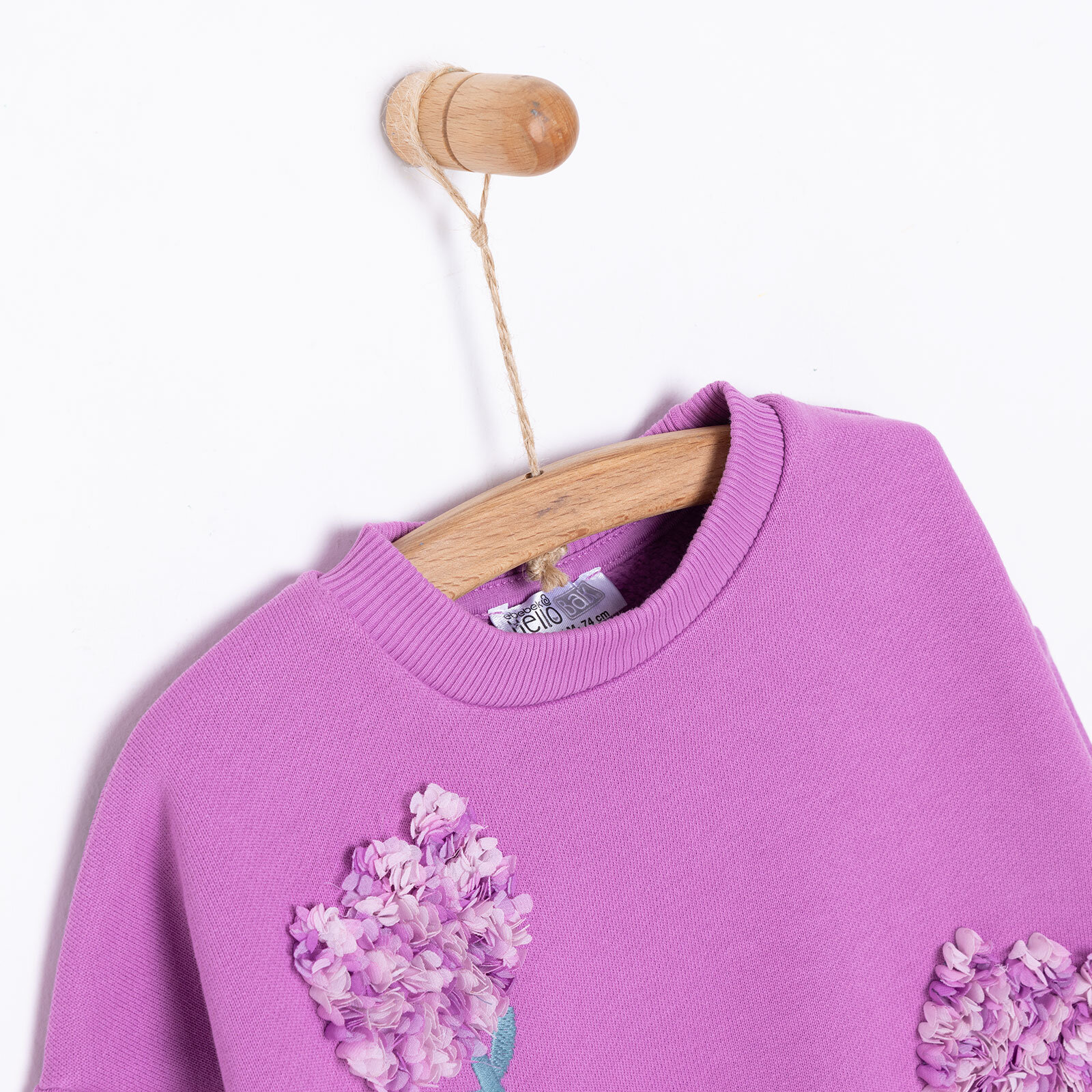 Tulip Kız Sweatshirt Kız Bebek