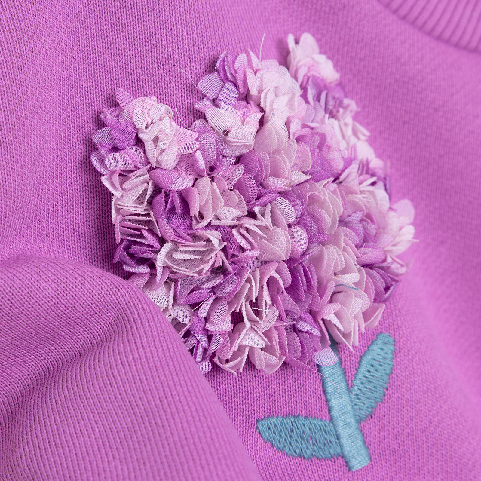 Tulip Kız Sweatshirt Kız Bebek