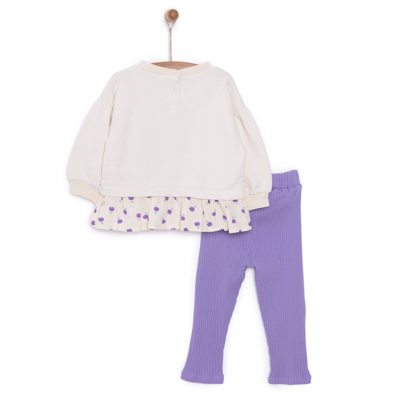 Tulip Kız Sweatshirt - Tayt Kız Bebek Tulip Kız Sweatshirt - Tayt Kız Bebek