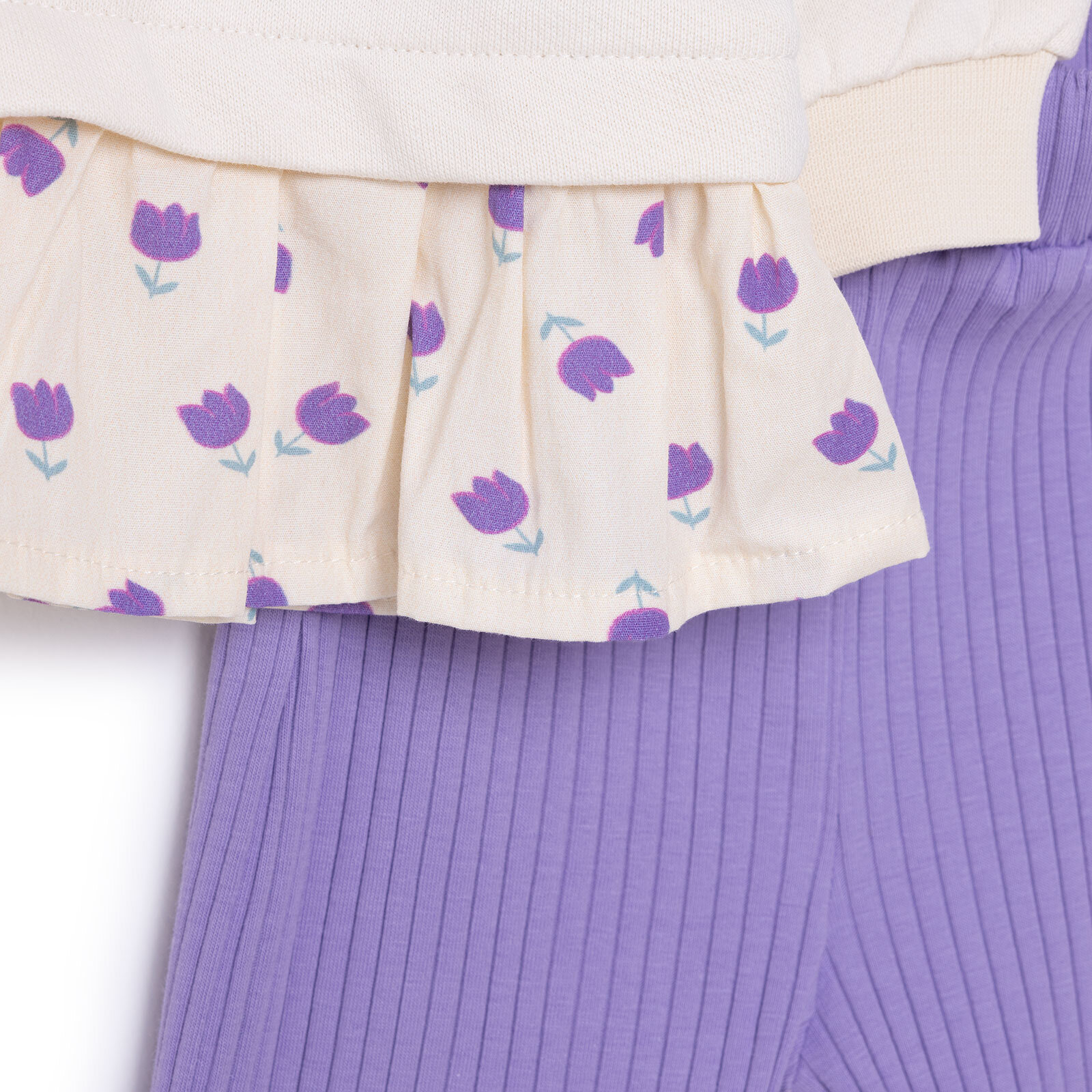 Tulip Kız Sweatshirt - Tayt Kız Bebek Tulip Kız Sweatshirt - Tayt Kız Bebek