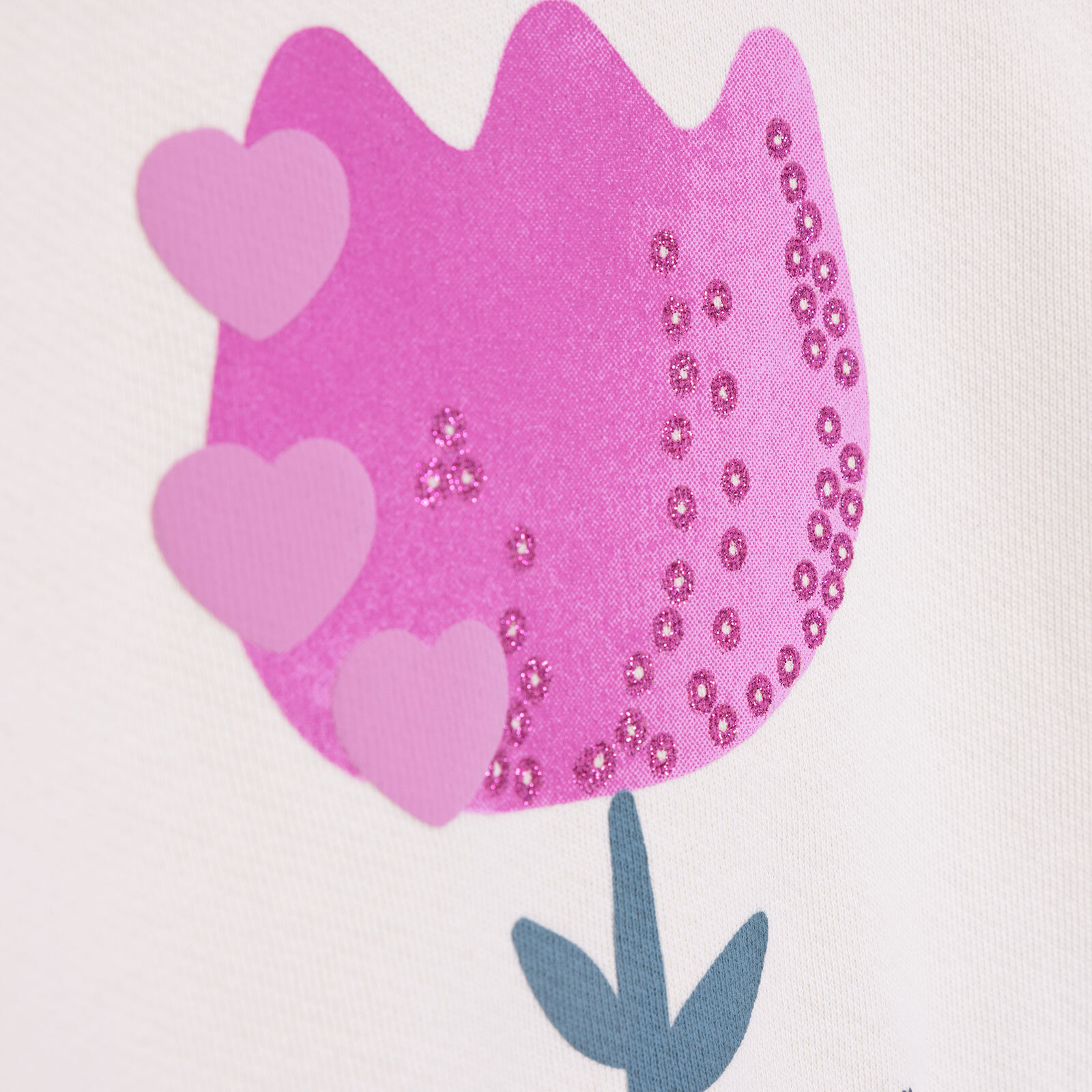 Tulip Kız Sweatshirt - Tayt Kız Bebek Tulip Kız Sweatshirt - Tayt Kız Bebek