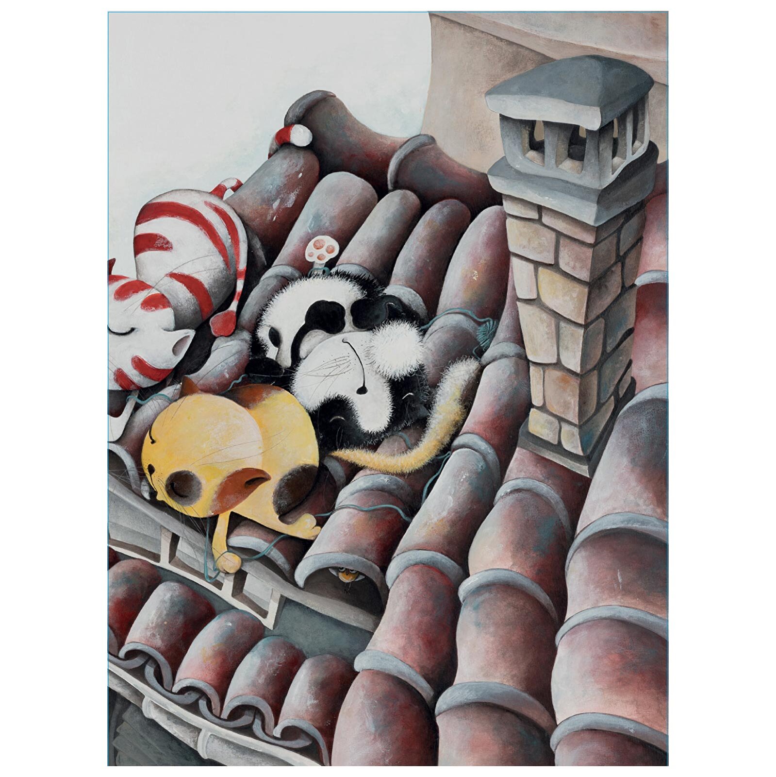 Üç Kedi Bir Minik Üç Kedi Bir Minik