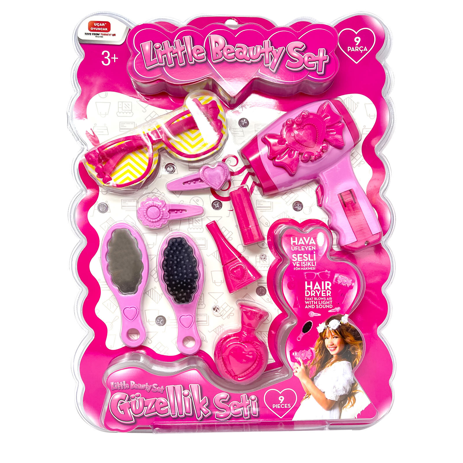 Ucar Sesli Işıklı Güzellik Seti Ucar Sesli Işıklı Güzellik Seti