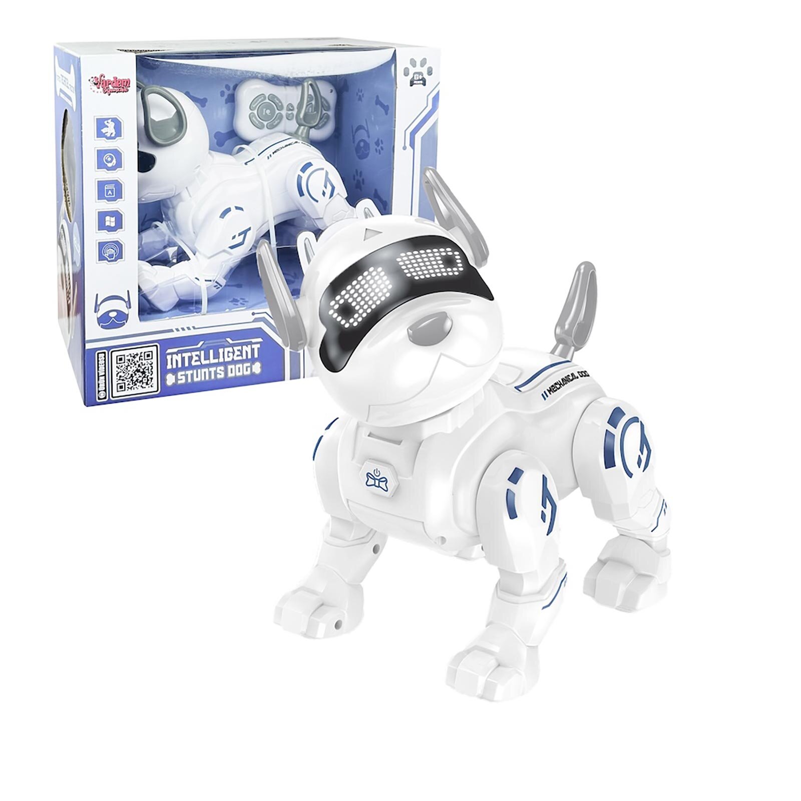 Uk FF Şarjlı Işıklı ve Sesli Akıllı Köpek Uk FF Şarjlı Işıklı ve Sesli Akıllı Köpek