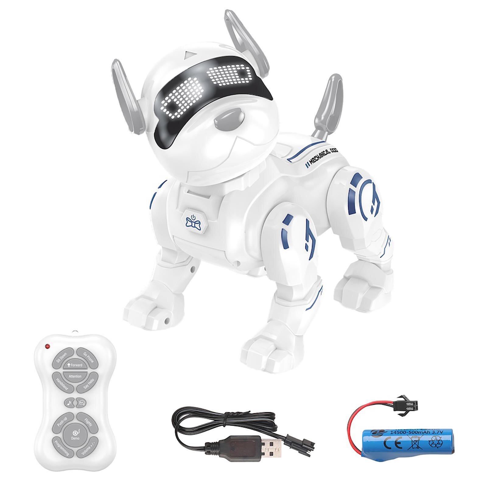 Uk FF Şarjlı Işıklı ve Sesli Akıllı Köpek Uk FF Şarjlı Işıklı ve Sesli Akıllı Köpek