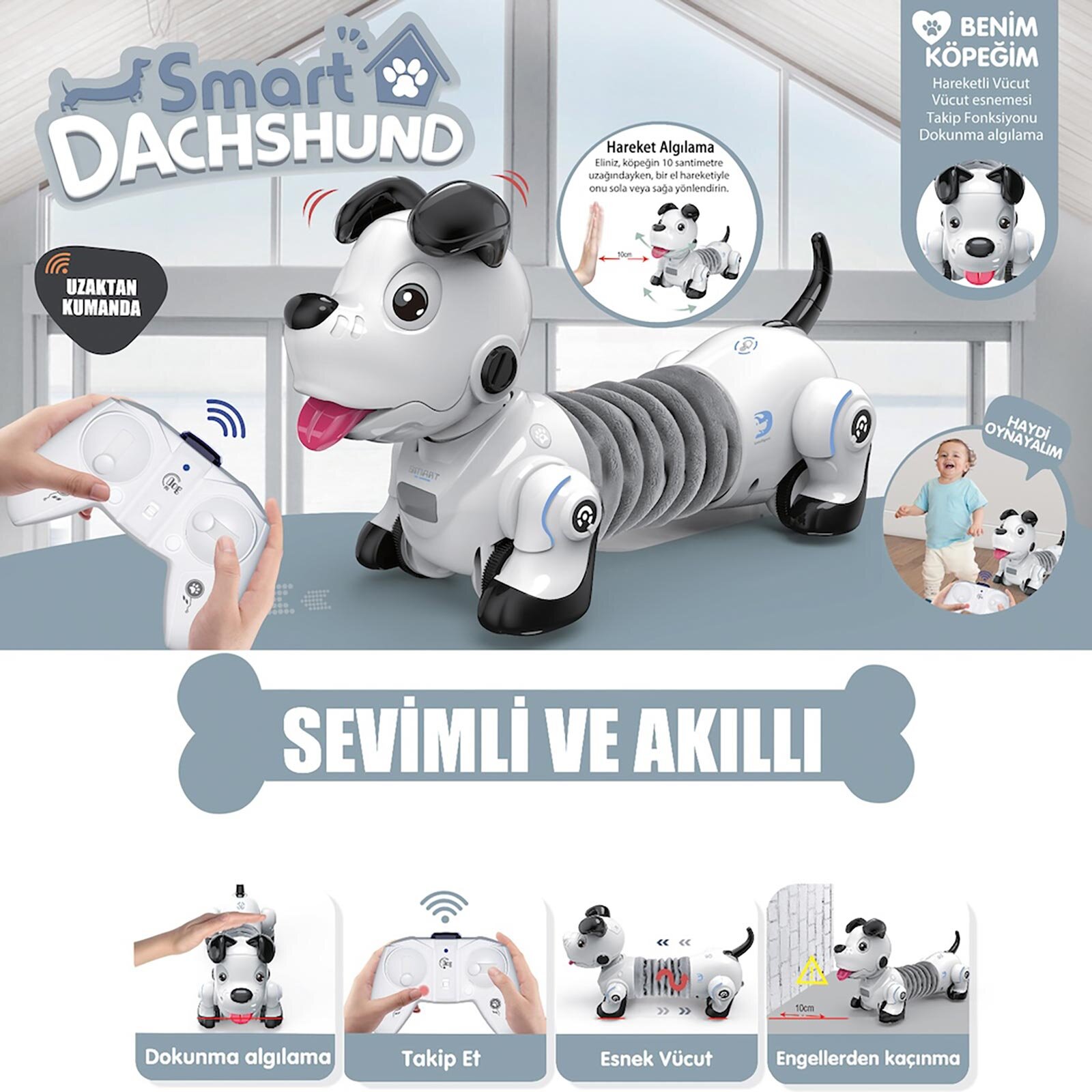 Vardem Uk Isıklı Ve Seslı Sevımlı Akıllı Kopek - ebebek