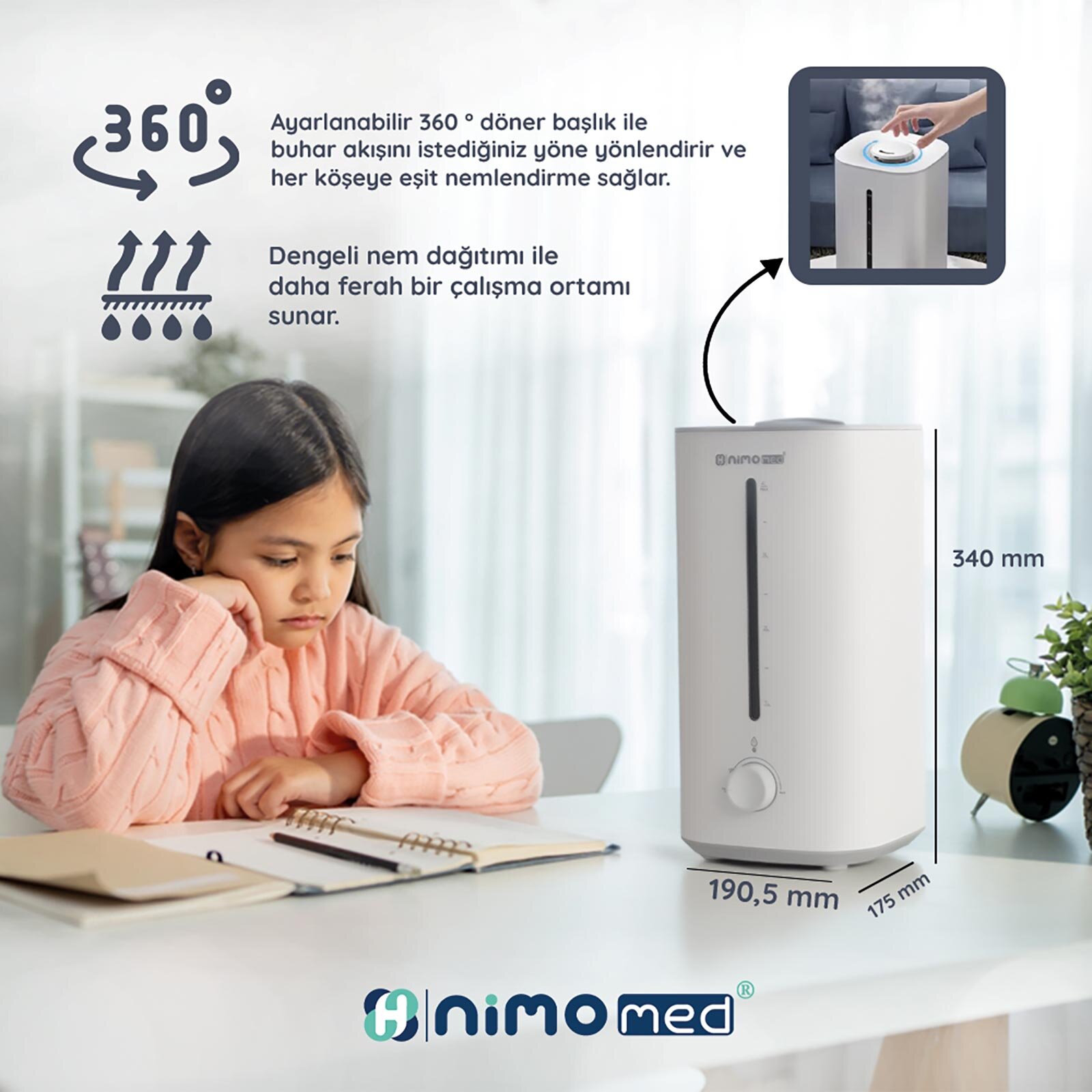 Ultrasonik Hava Nemlendirici