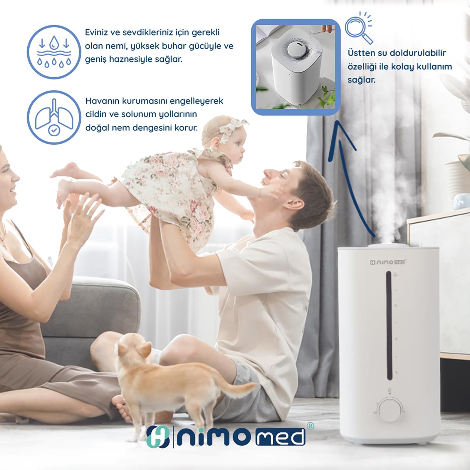 Ultrasonik Hava Nemlendirici