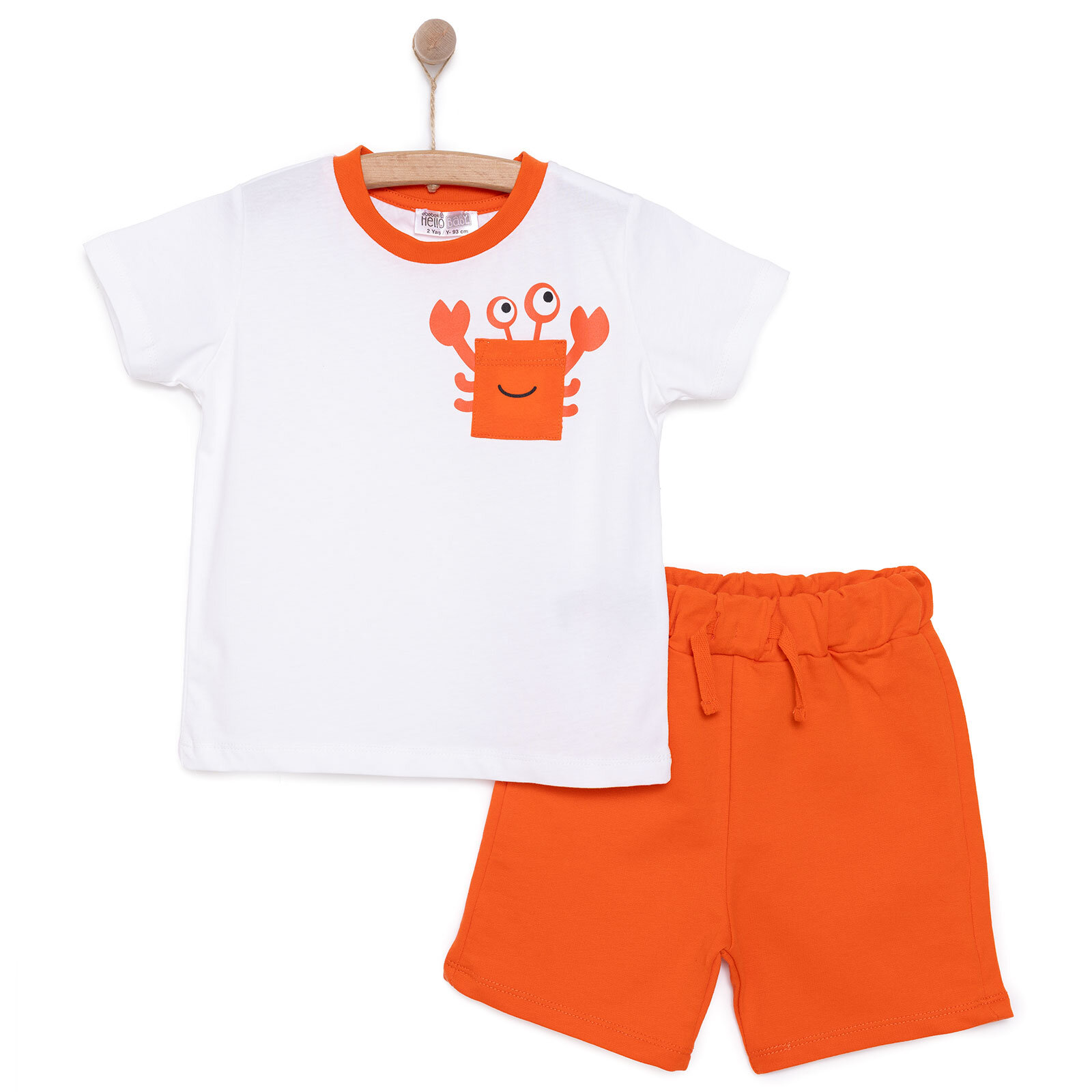 Under the Sea Baskılı Erkek Tshirt-Şort Erkek Bebek