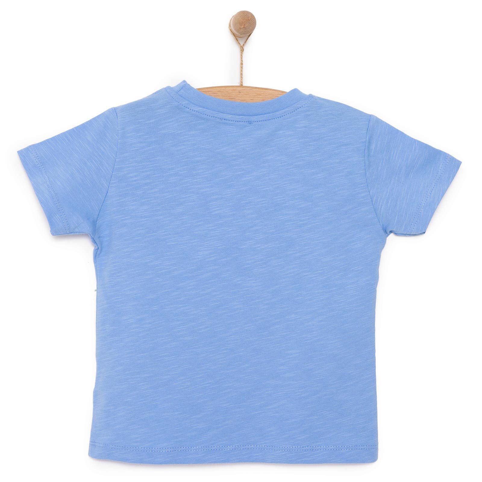 Under the Sea Wave Hello Yazı Baskılı Erkek Tshirt Erkek Bebek