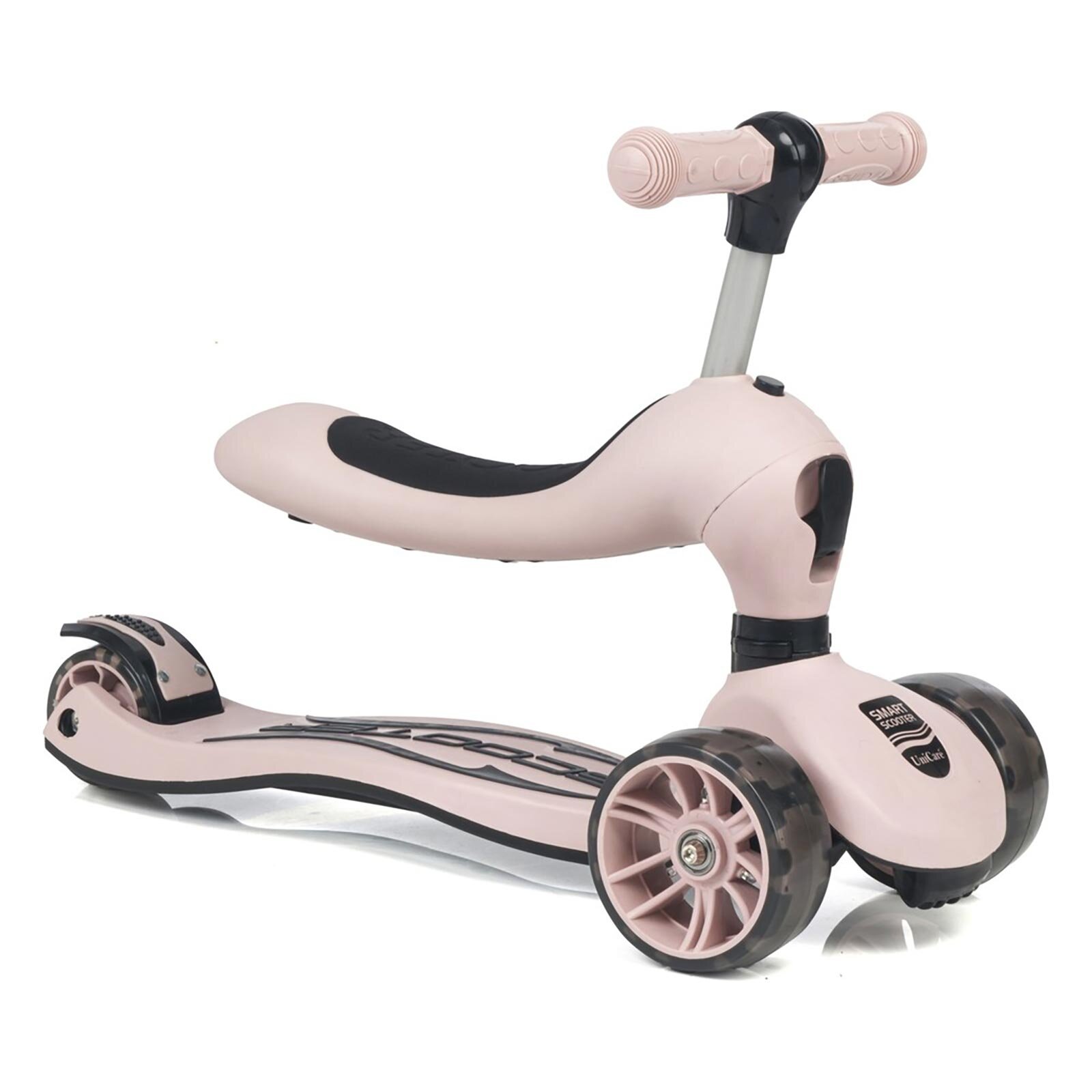 Unicare Smart Oturaklı Çocuk Scooter Pembe