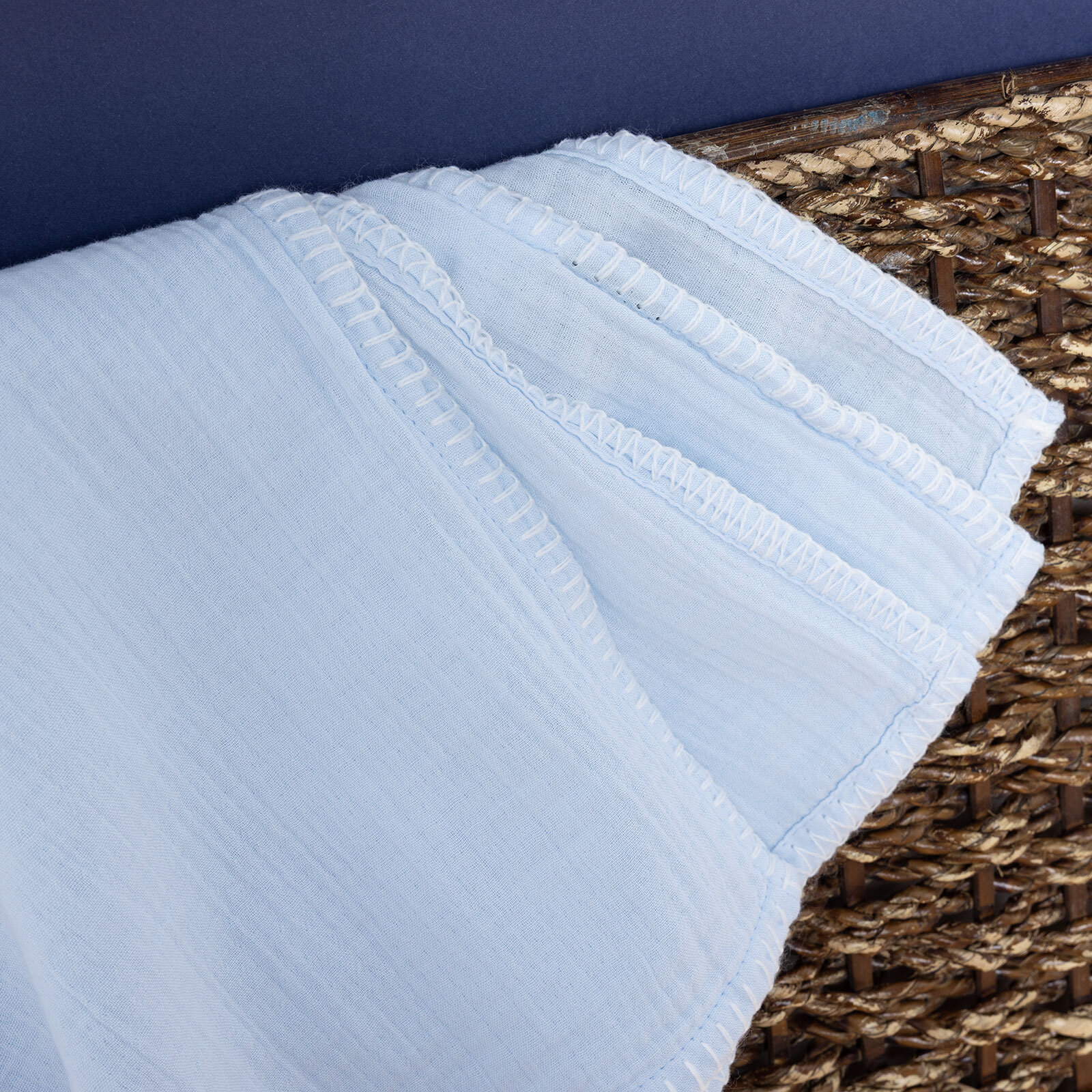 Unisex 2 Kat Unisex Müslin Battaniye 80X100cm