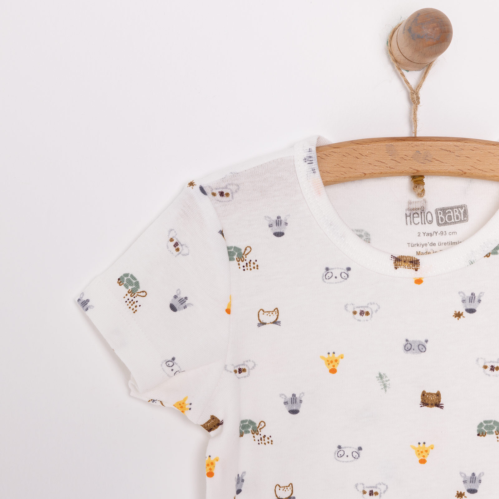 Unisex 2li Kısa Kol Body Unisex