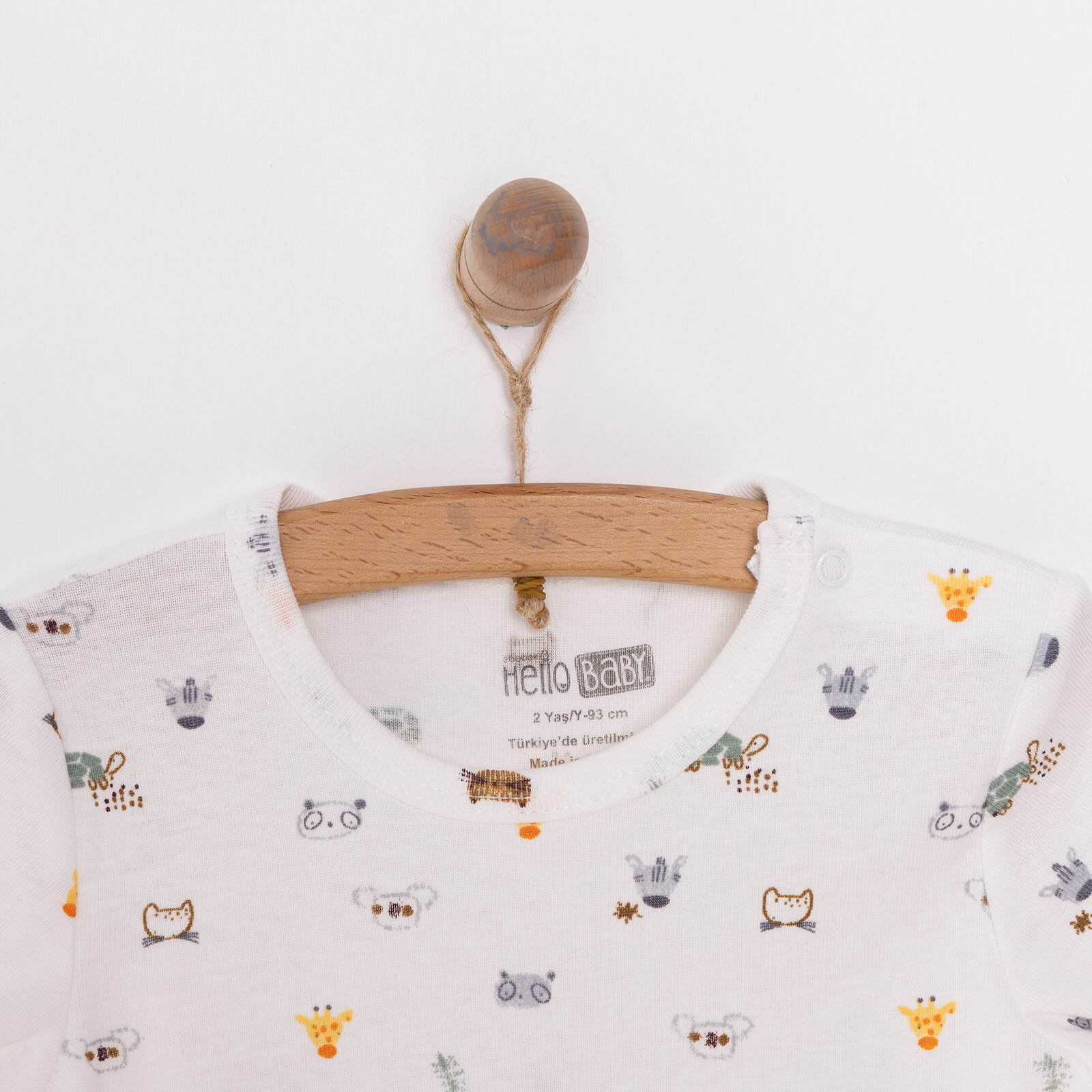 Unisex 2li Kısa Kol Body Unisex