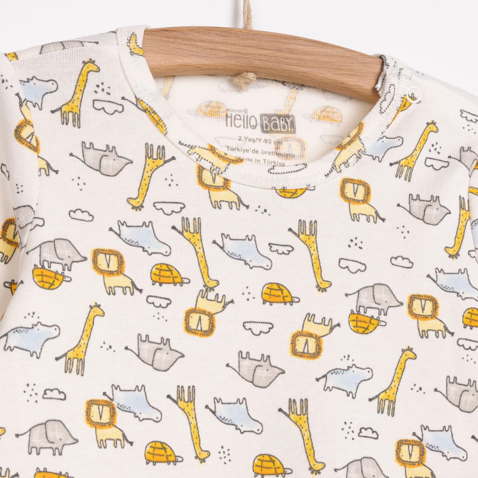 Unisex 2li Uzun Kol Body Unisex