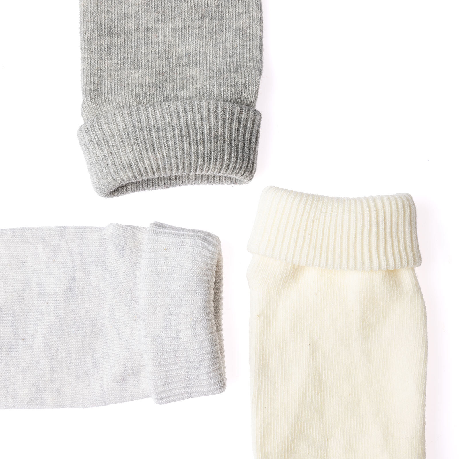 Unisex 3lü Kıvrık Çorap Unisex