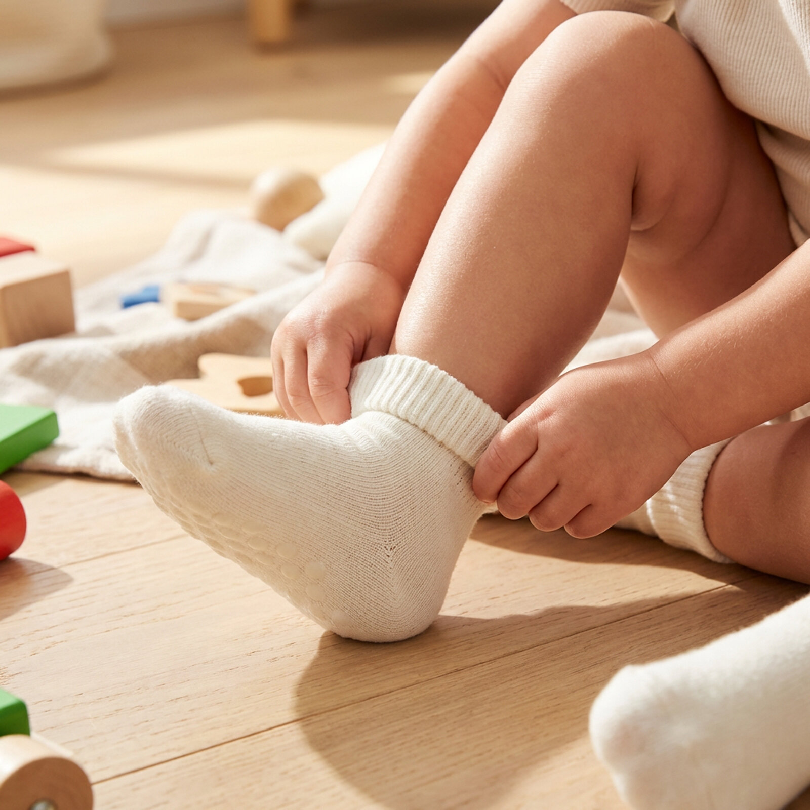 Unisex 3lü Kıvrık Çorap