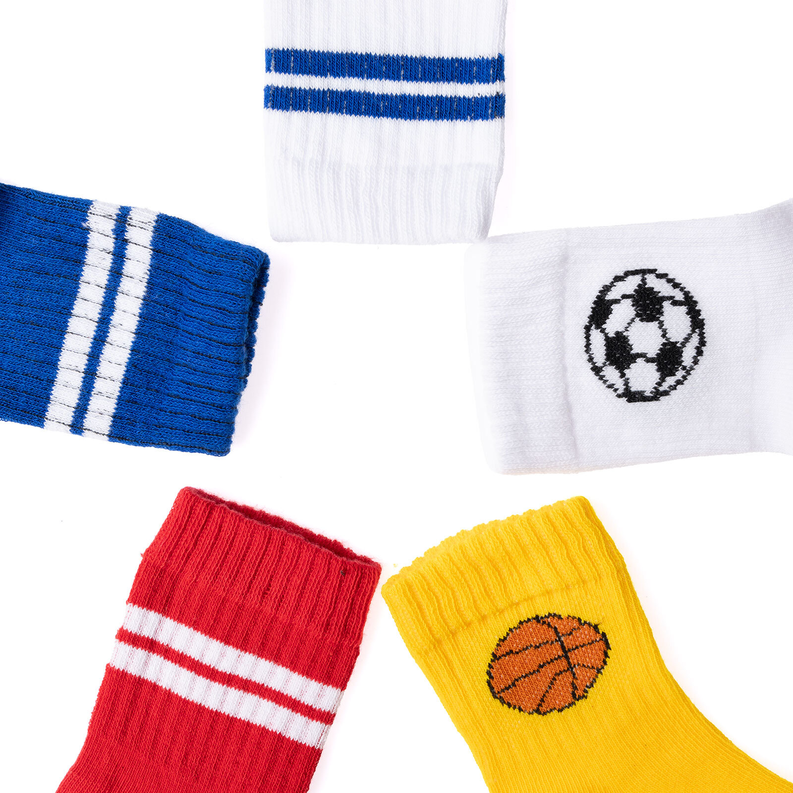 Unisex 5'li Soket Çorap Unisex