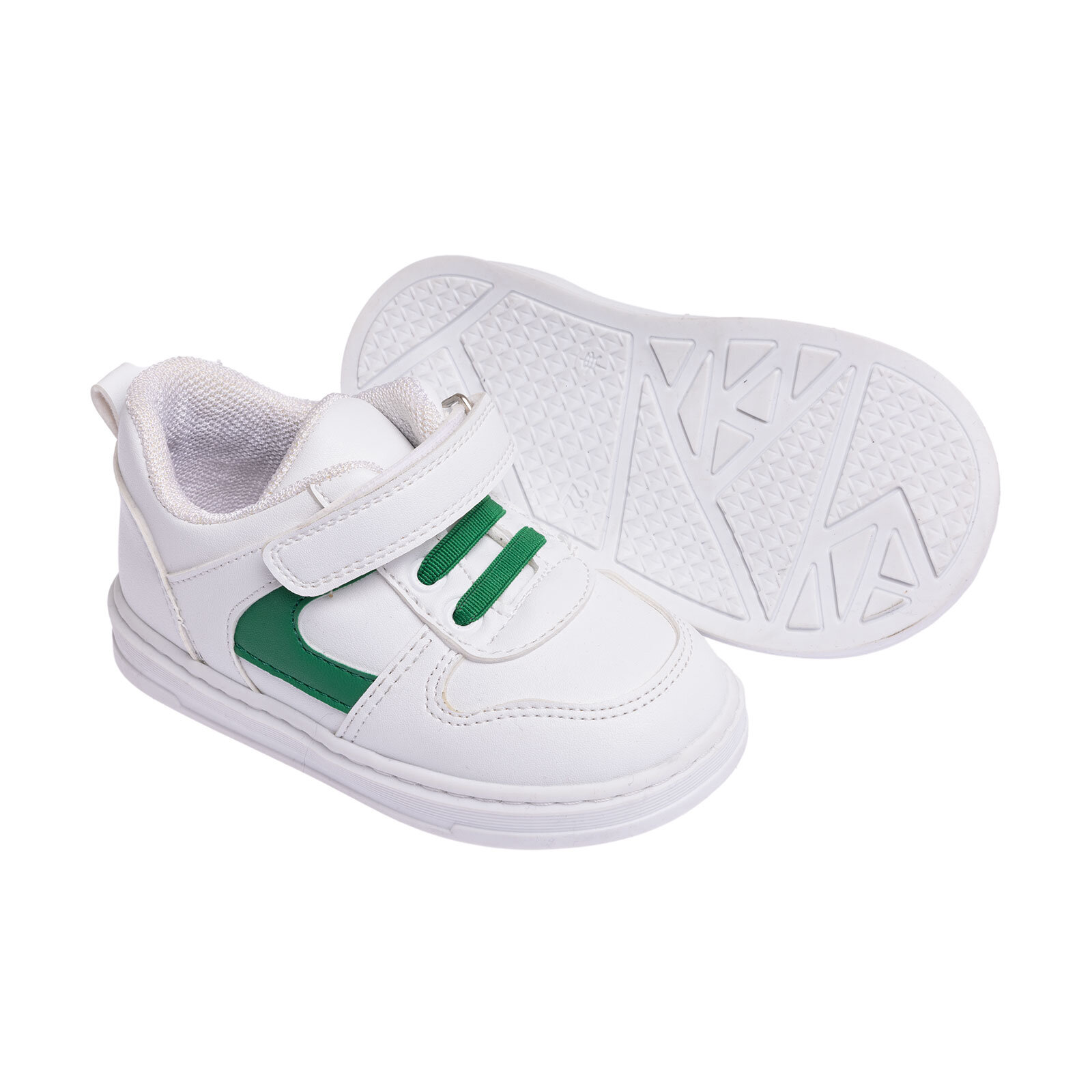 Unisex Bebek Spor Ayakkabı Suni Deri Cırt Cırtlı