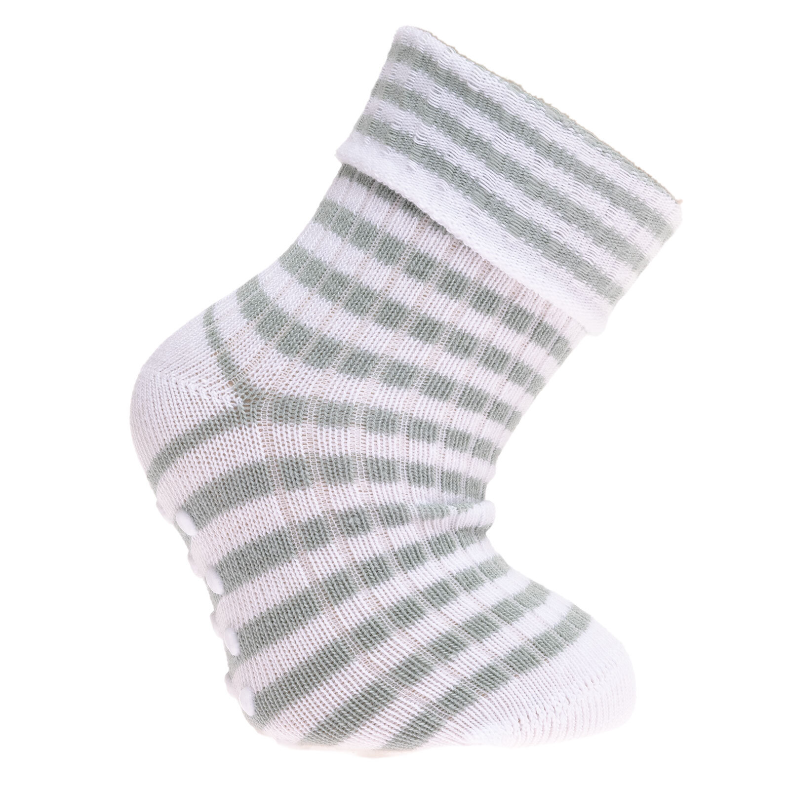 Unisex Çizgili 3lü Kıvrık Çorap Unisex