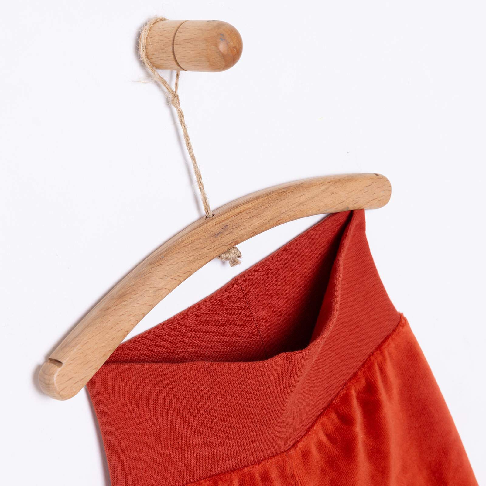 Unisex Yenidoğan Patikli Alt %100 Pamuk Kadife Kumaş