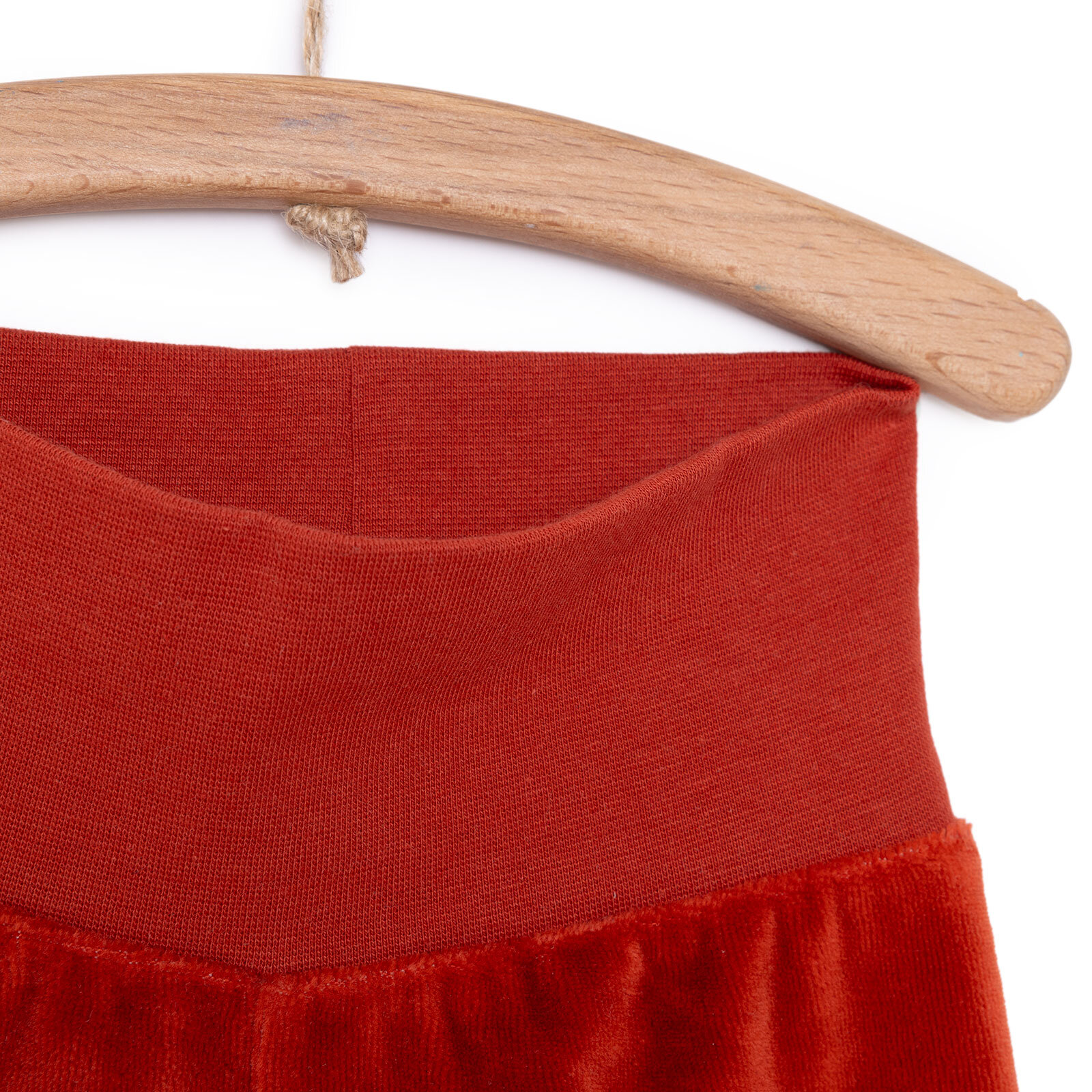 Unisex Yenidoğan Patikli Alt %100 Pamuk Kadife Kumaş