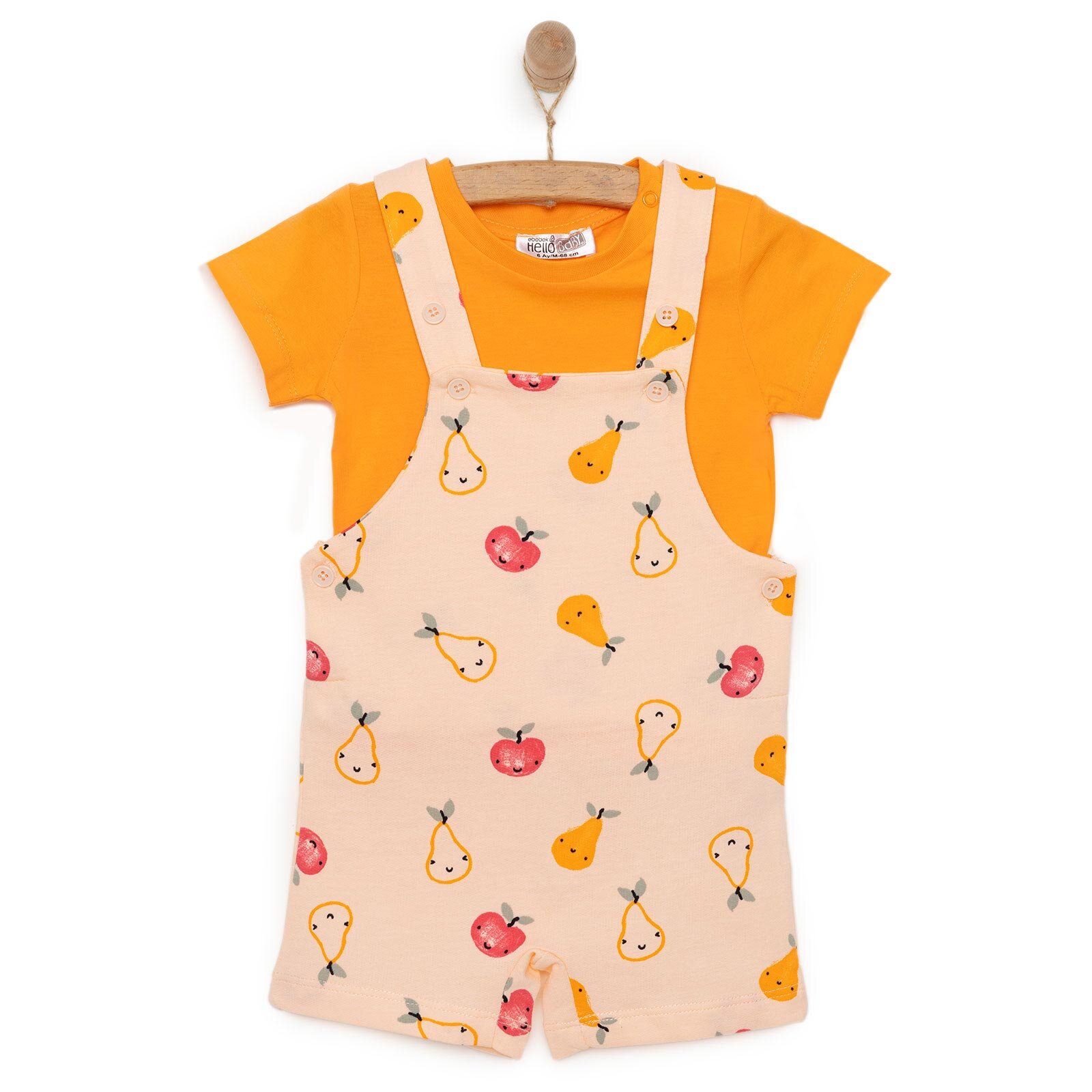 Yenidoğan Şort Salopet-Tshirt