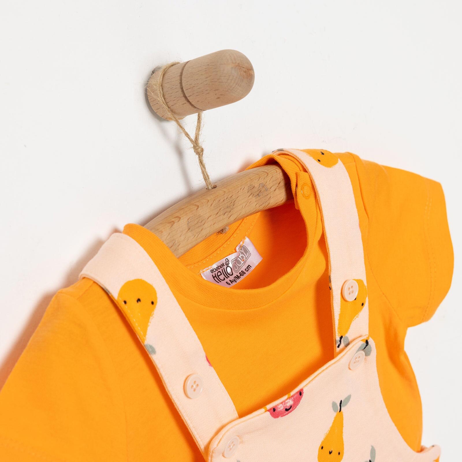 Yenidoğan Şort Salopet-Tshirt