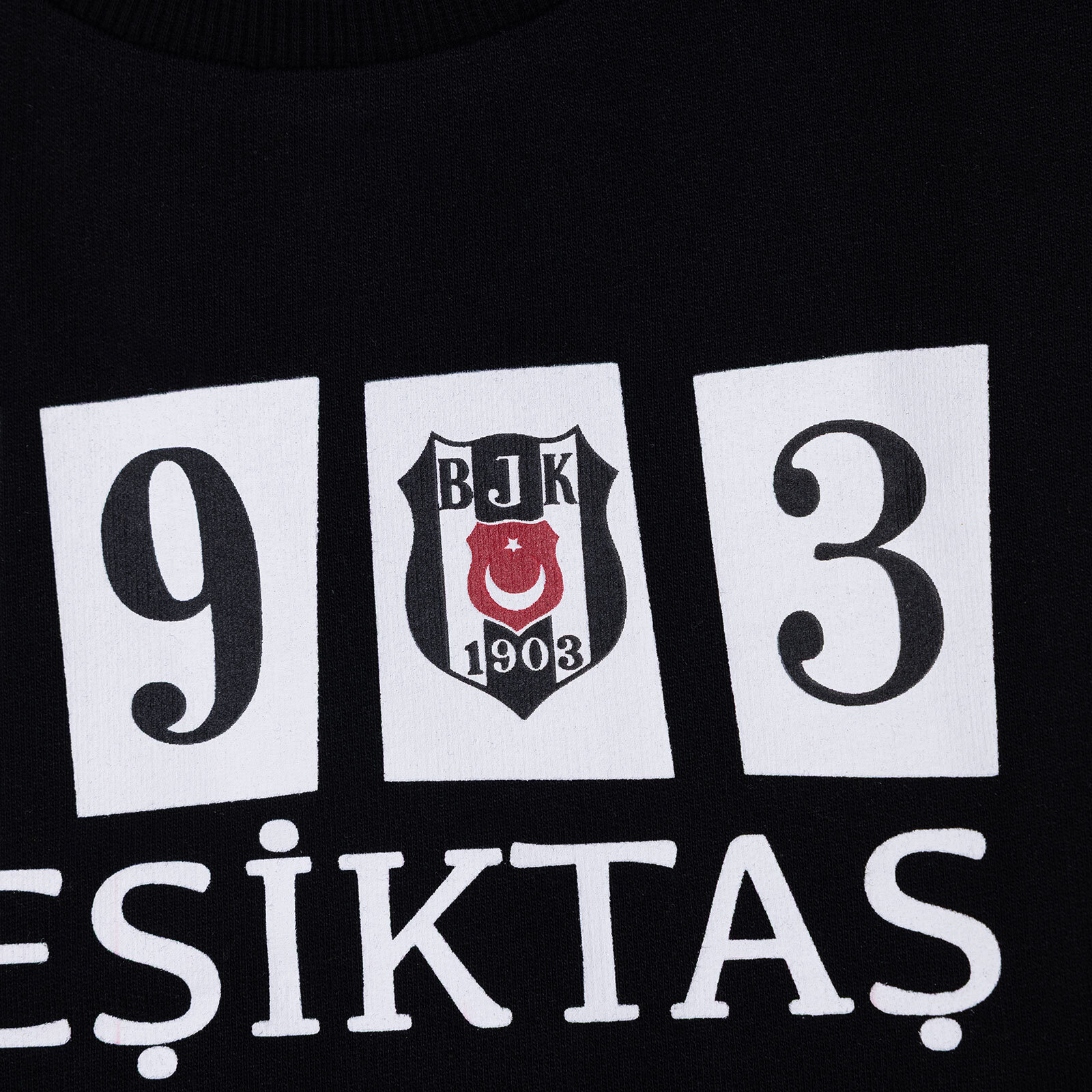 Unisex Sweatshirt İki İplik Bisiklet Yaka Uzun Kol