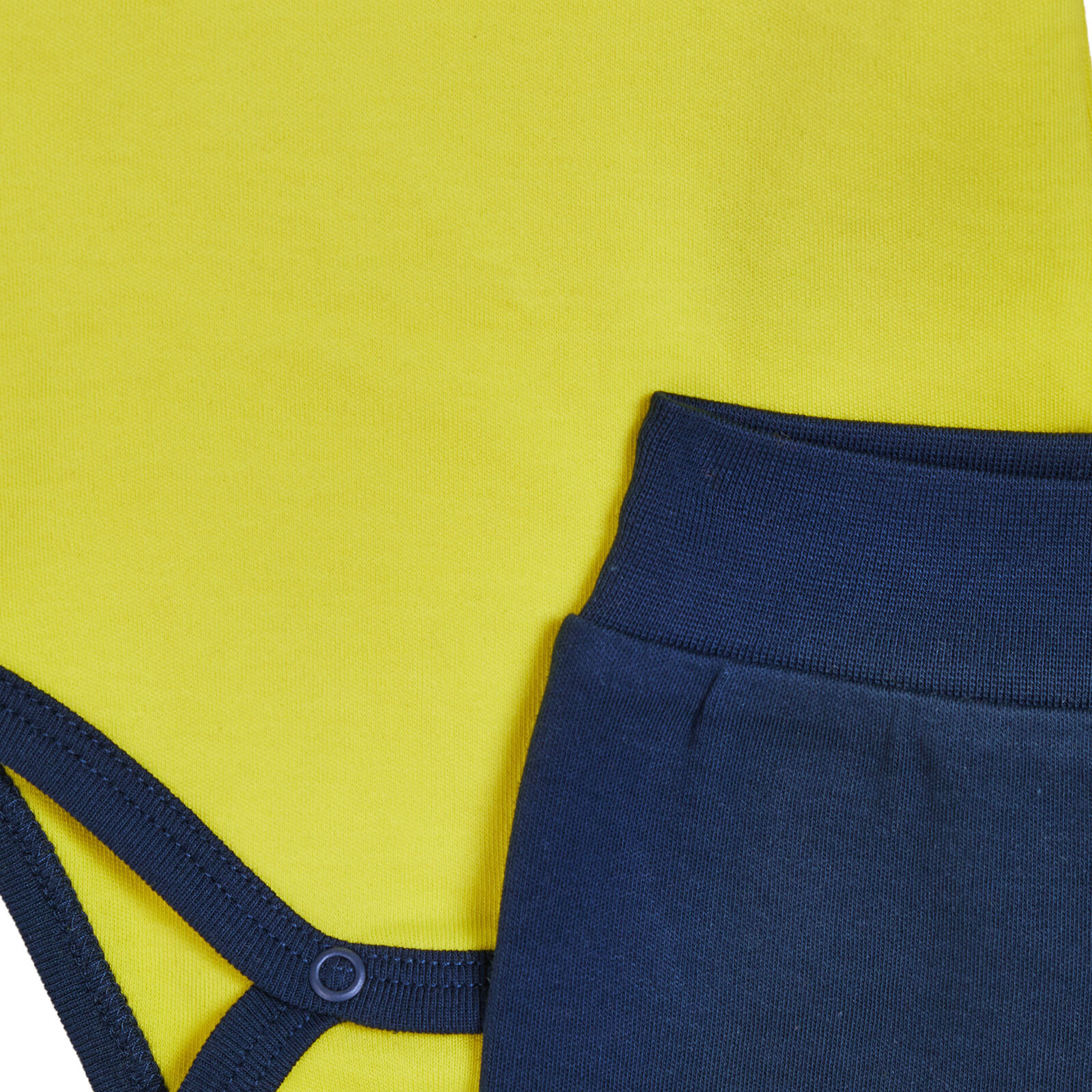 Unisex Yenidoğan Body-Patikli Alt-Şapka Bisiklet Yaka Uzun Kol Patikli Paça