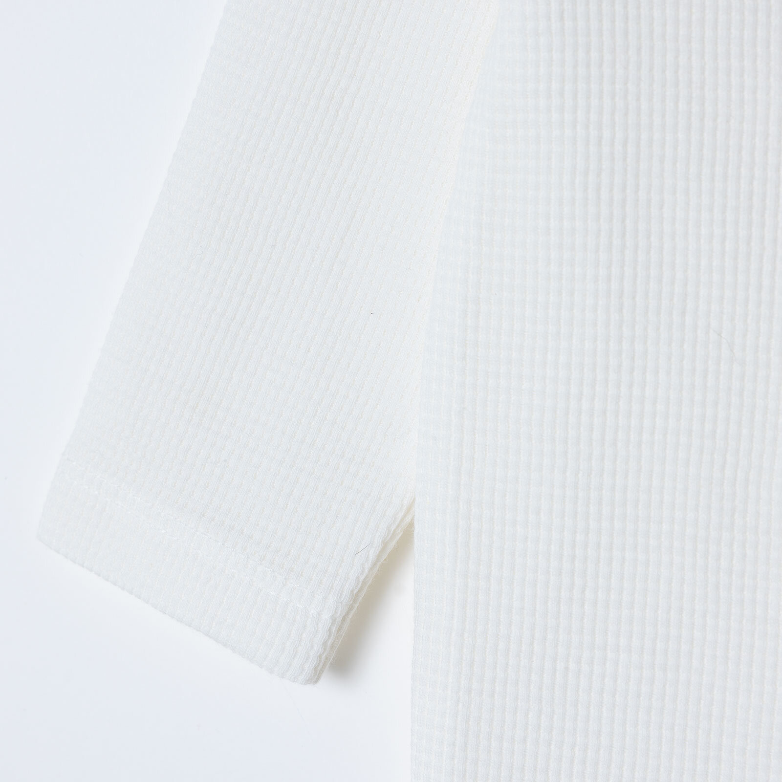 Unisex Yenidoğan Patiksiz Tulum waffle Kumaş Bisiklet Yaka Uzun Kol Patiksiz Paça