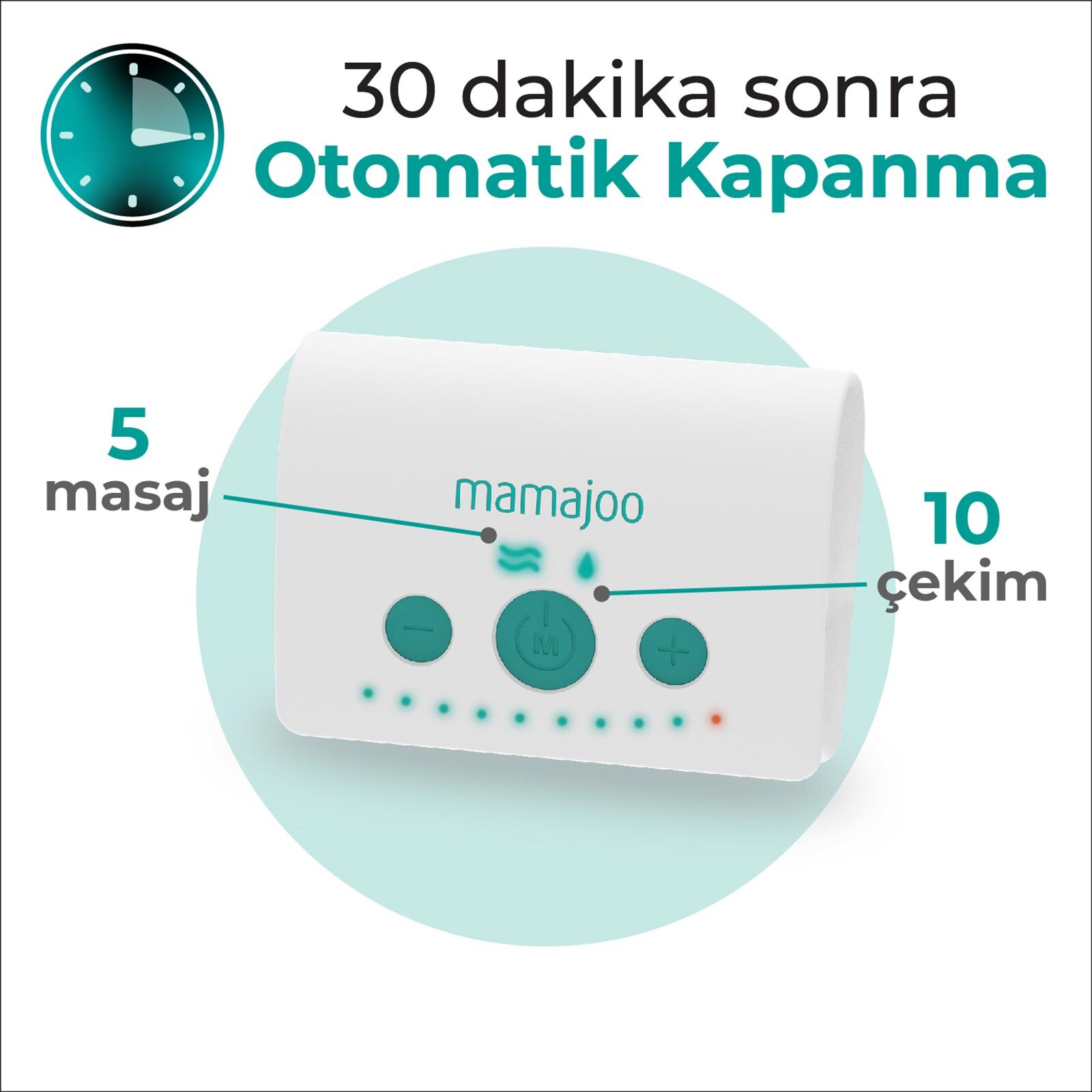 USB Destekli Tekli Elektrikli Göğüs Pompası USB Destekli Tekli Elektrikli Göğüs Pompası