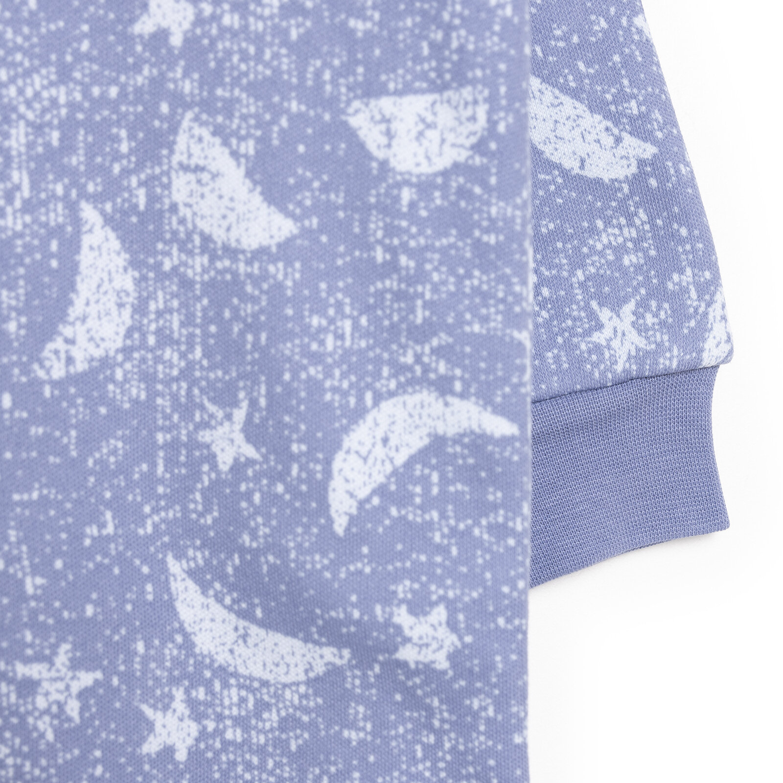 Kız Bebek Uyku Tulum İnterlok Fermuarlı 1  Tog Bisiklet Yaka Uzun Kol