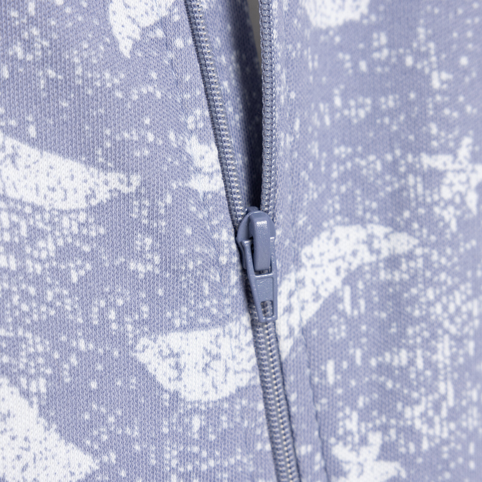 Kız Bebek Uyku Tulum İnterlok Fermuarlı 1  Tog Bisiklet Yaka Uzun Kol