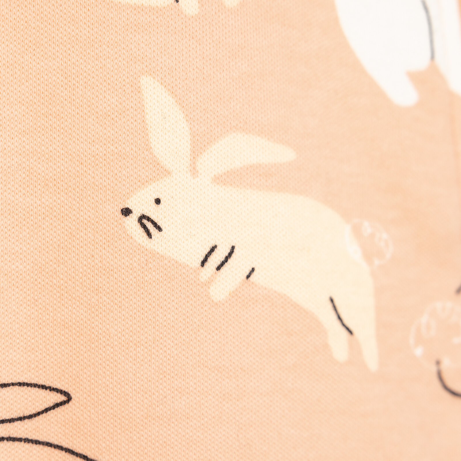 Kız Bebek Uyku Tulum İnterlok Fermuarlı 1  Tog Bisiklet Yaka Uzun Kol