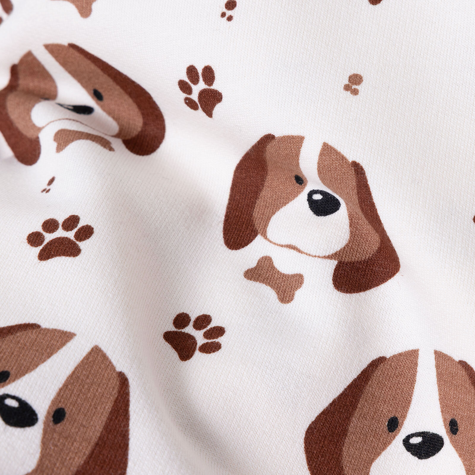 Uzun Kol Tshirt Happy Animals Bisiklet Yaka