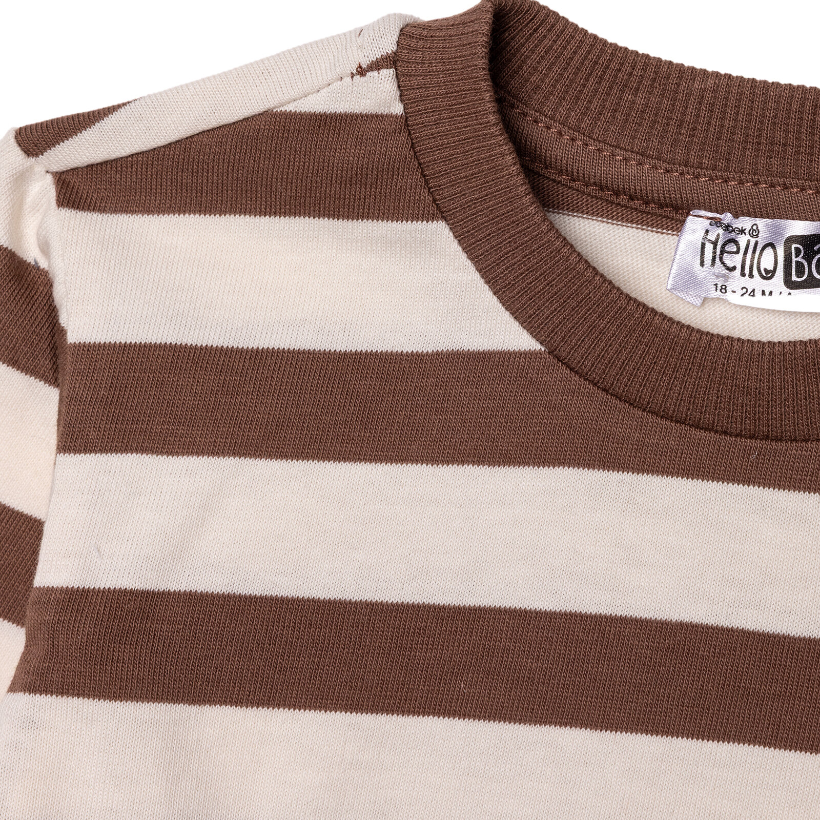 Erkek Bebek Woodland 1 Uzun Kol Tshirt Süprem Bisiklet Yaka Uzun Kol