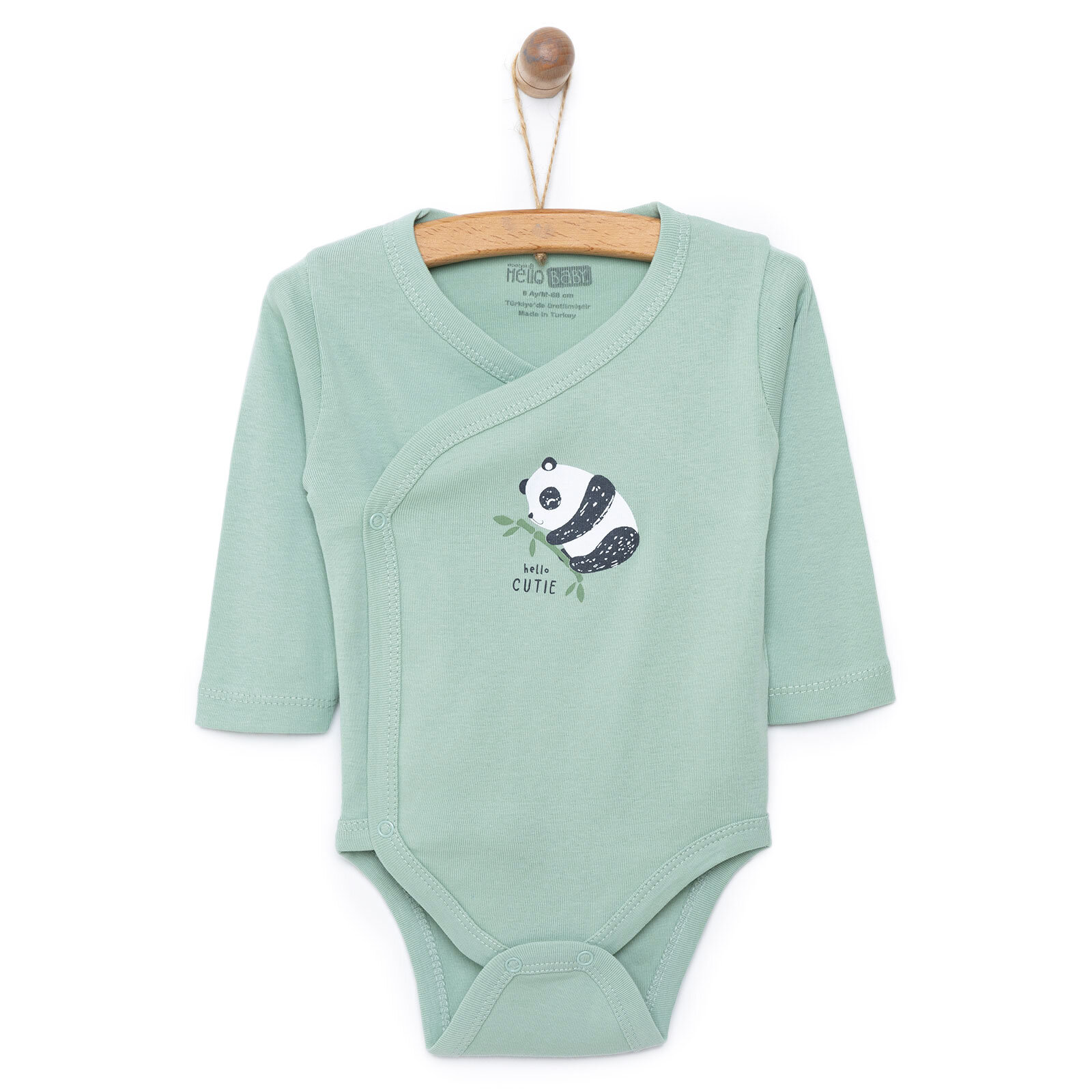 Uzun Kol Zıbın Body Erkek Bebek