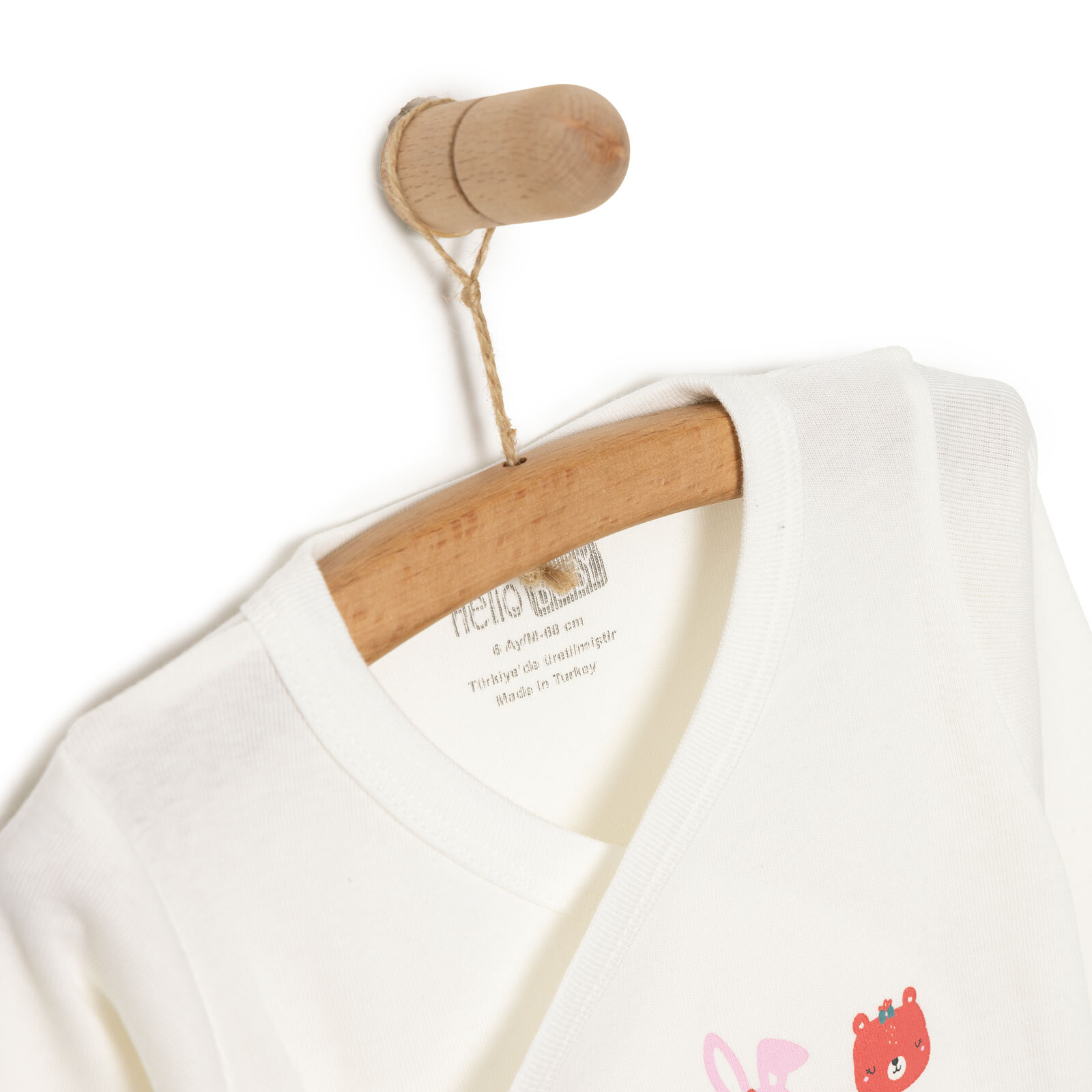 Uzun Kol Zıbın Body Kız Bebek