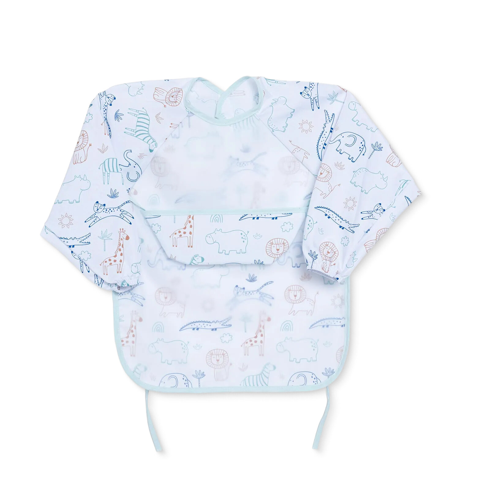 Uzun Kollu Bebek Faaliyet Önlük - Safari