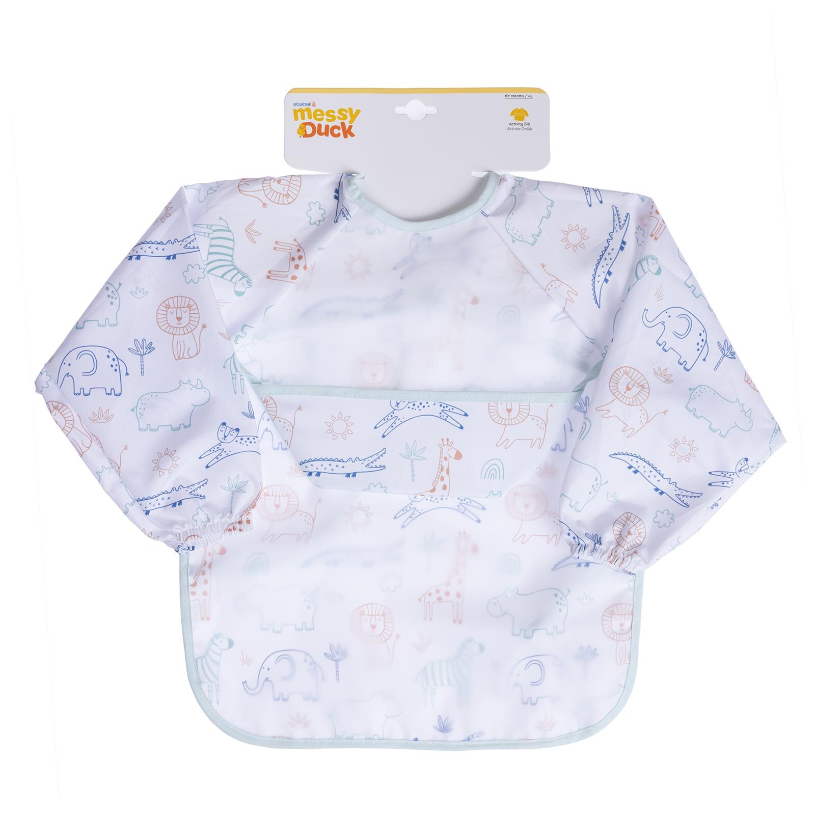 Uzun Kollu Bebek Faaliyet Önlük - Safari