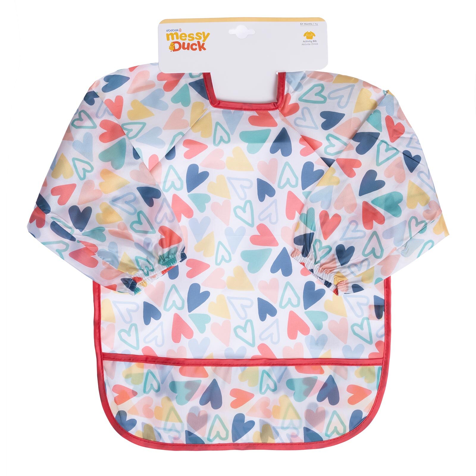 Uzun Kollu Faliyet Önlük - Kalp