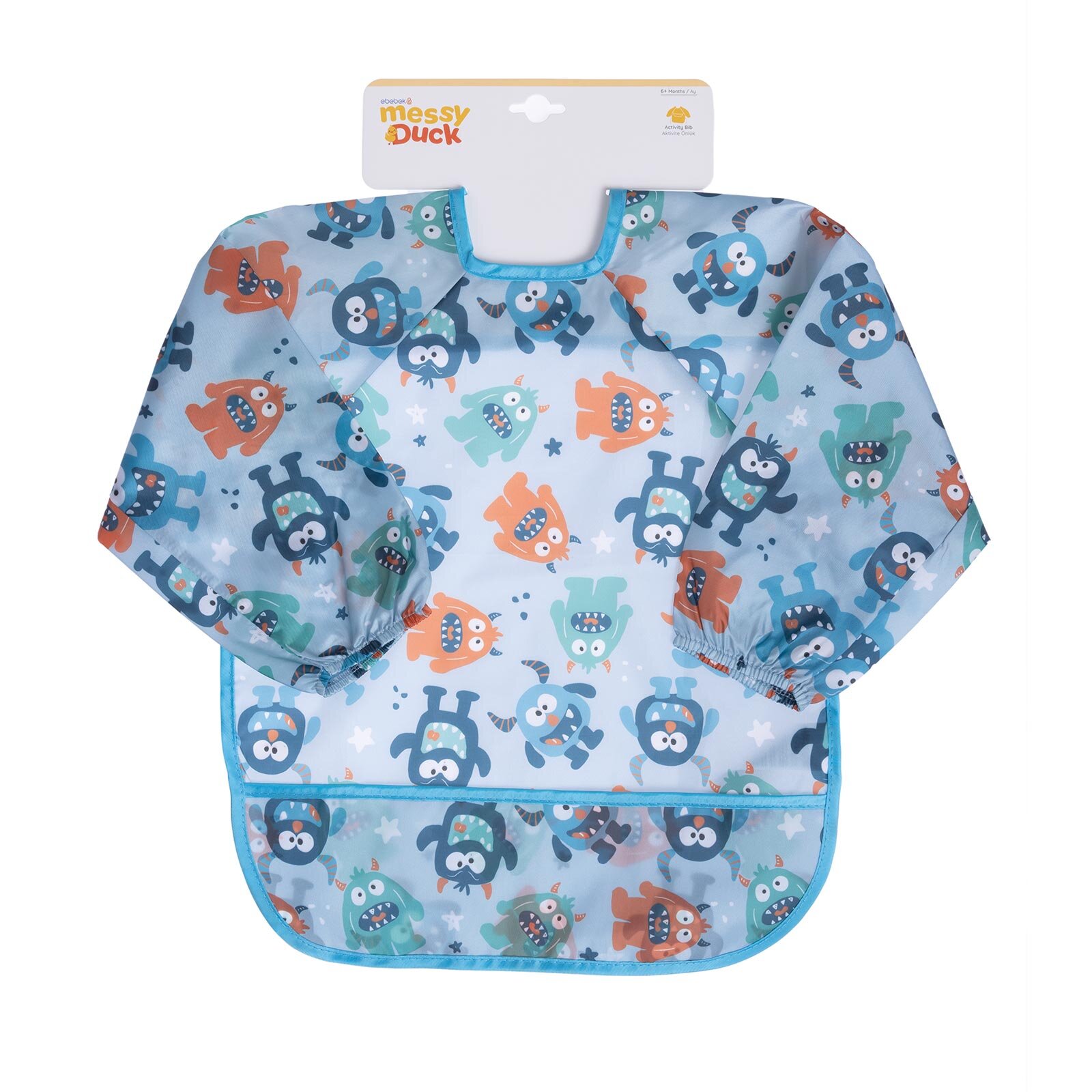 Uzun Kollu Faliyet Önlük - Monster