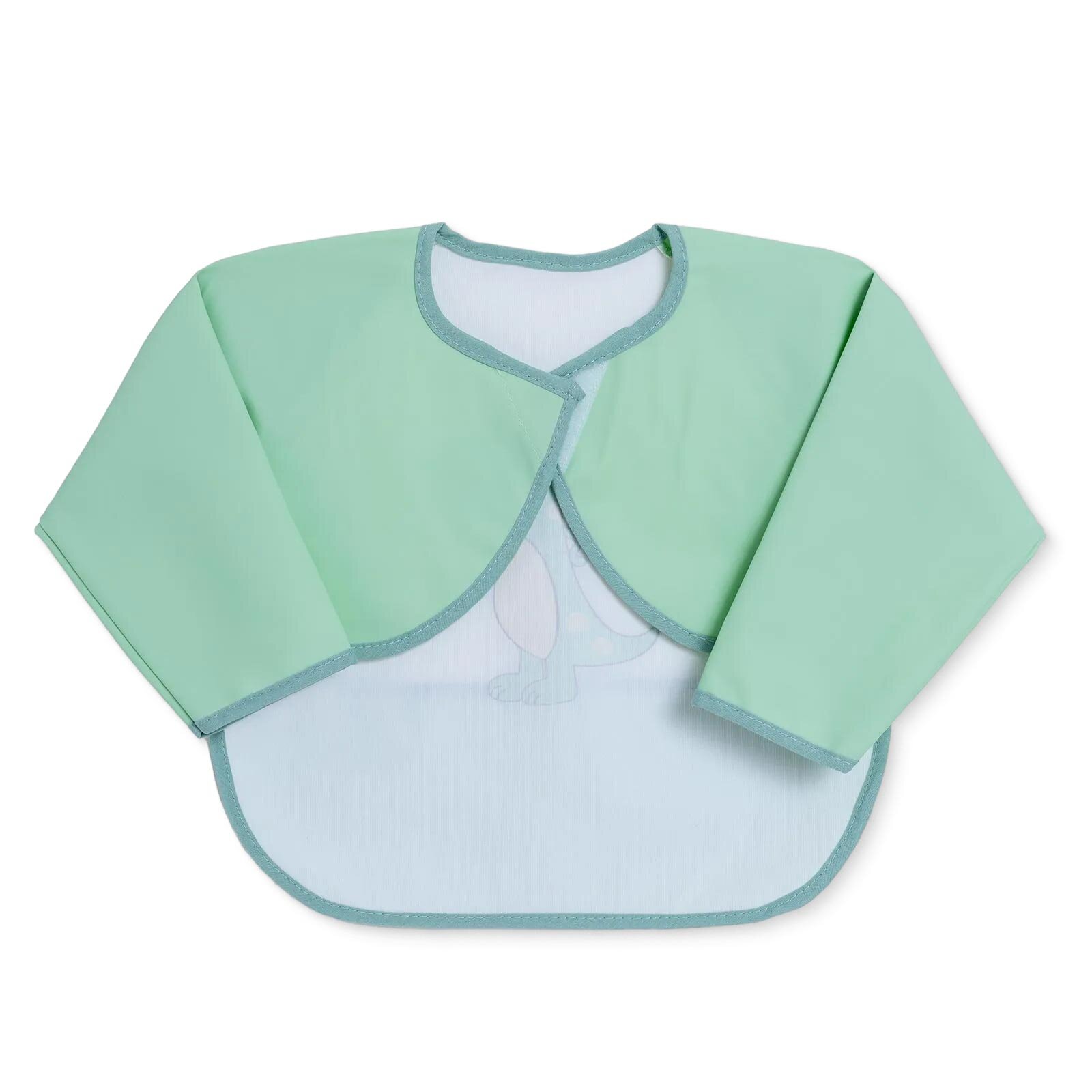 Uzun Kollu Poli Mama Önlük Sevimli Timsah - Erkek