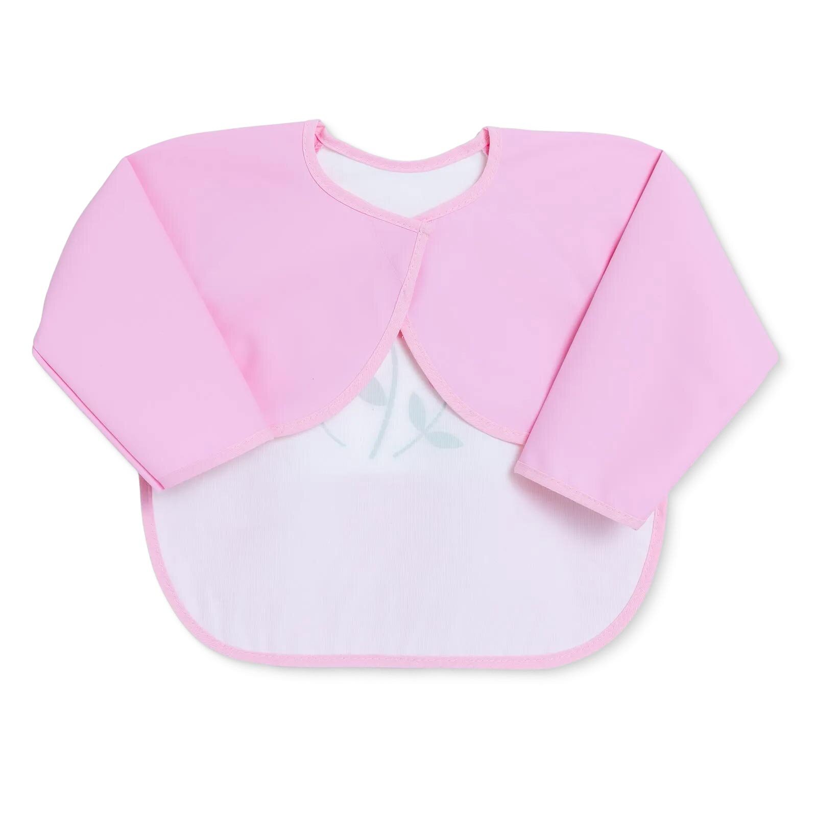 Uzun Kollu Poli Mama Önlük - Çiçek