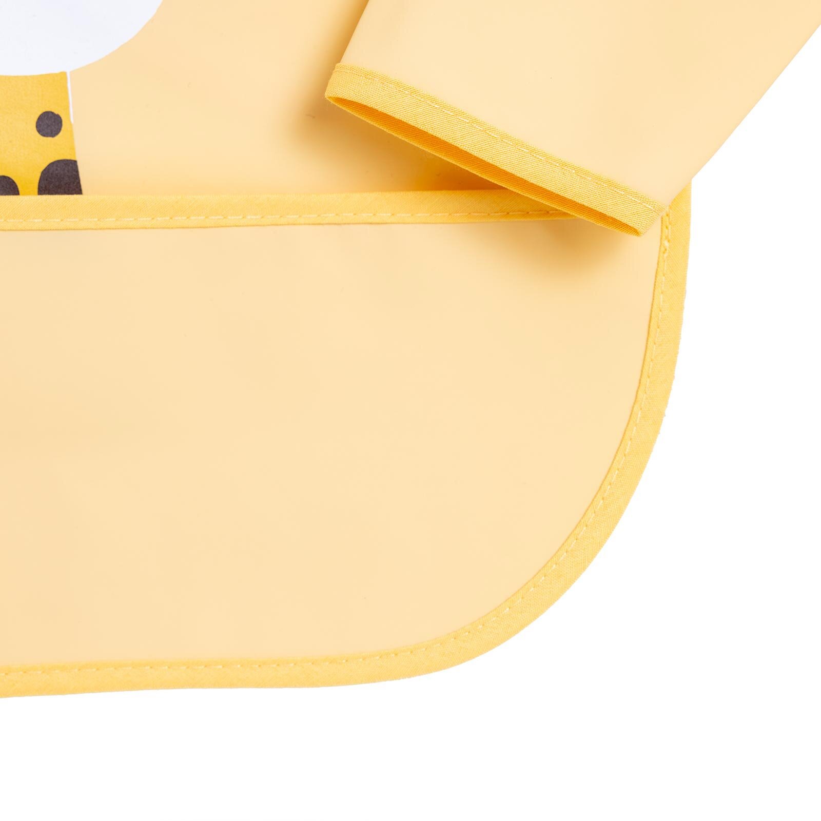 Uzun Kollu Poli Mama Önlük - Zürafa