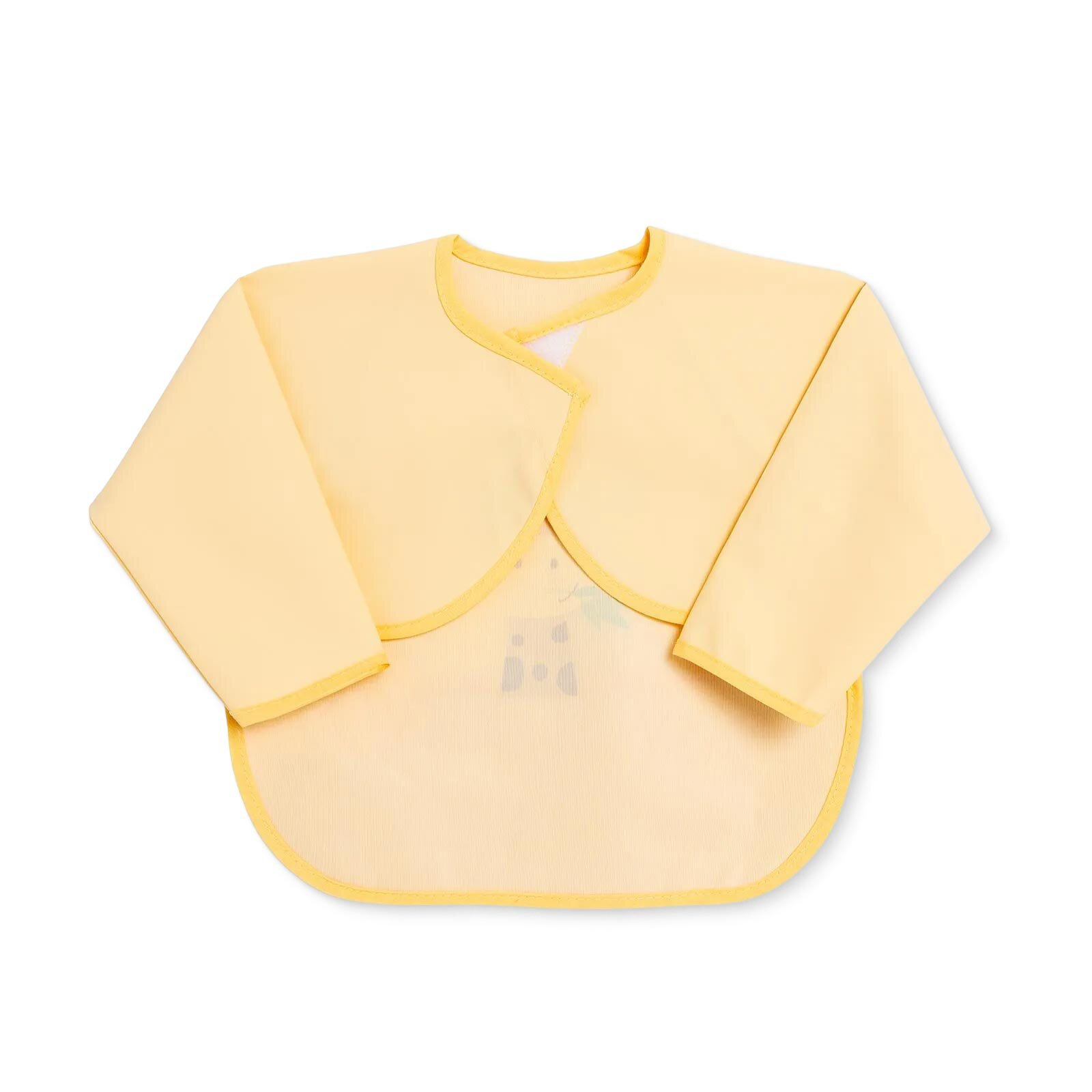 Uzun Kollu Poli Mama Önlük - Zürafa