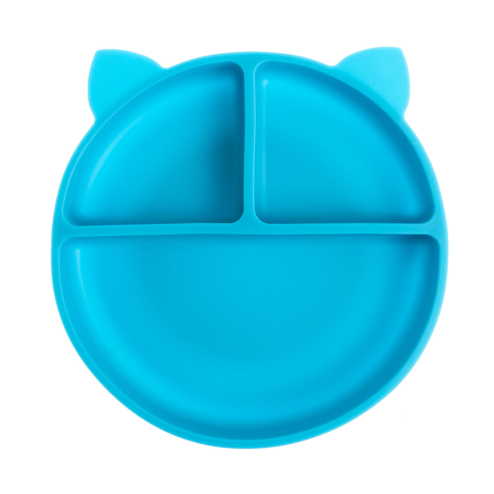 Vakumlu Silikon Mama Tabağı - Mavi Vakumlu Silikon Mama Tabağı - Mavi