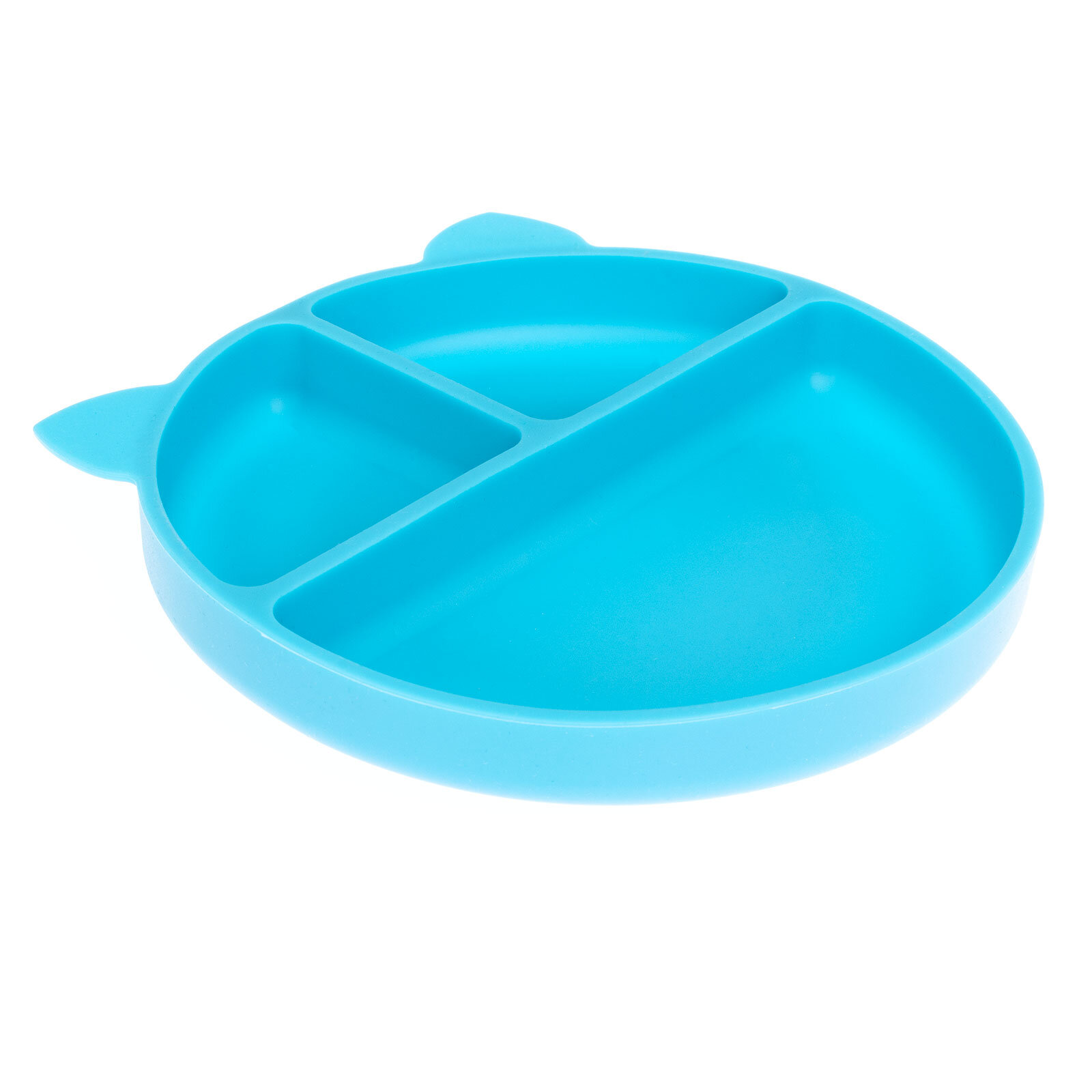 Vakumlu Silikon Mama Tabağı - Mavi Vakumlu Silikon Mama Tabağı - Mavi