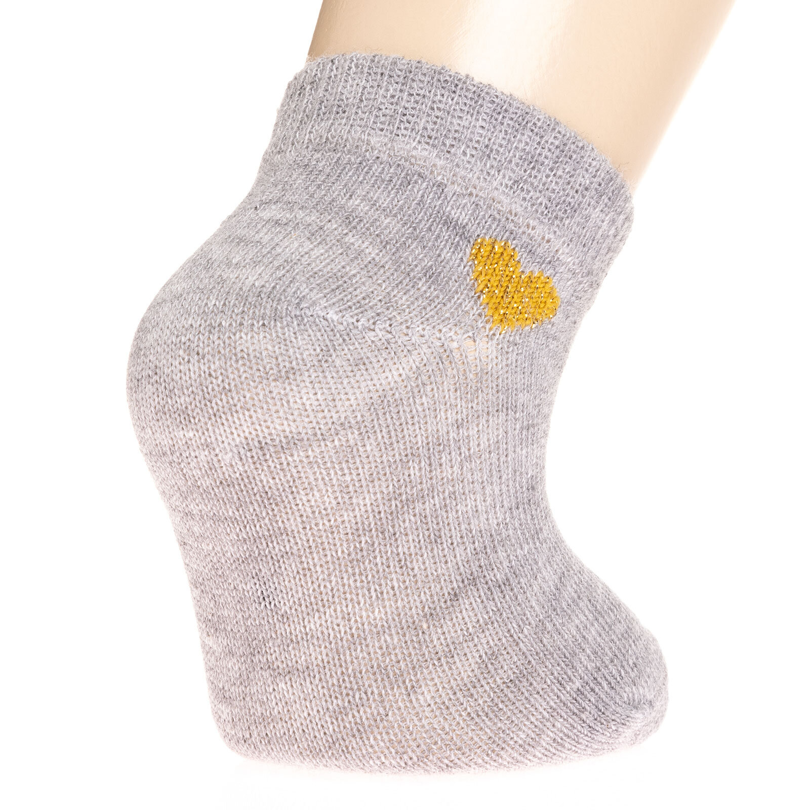 Varaklı 3'lü Bilek Çorap Kız Bebek